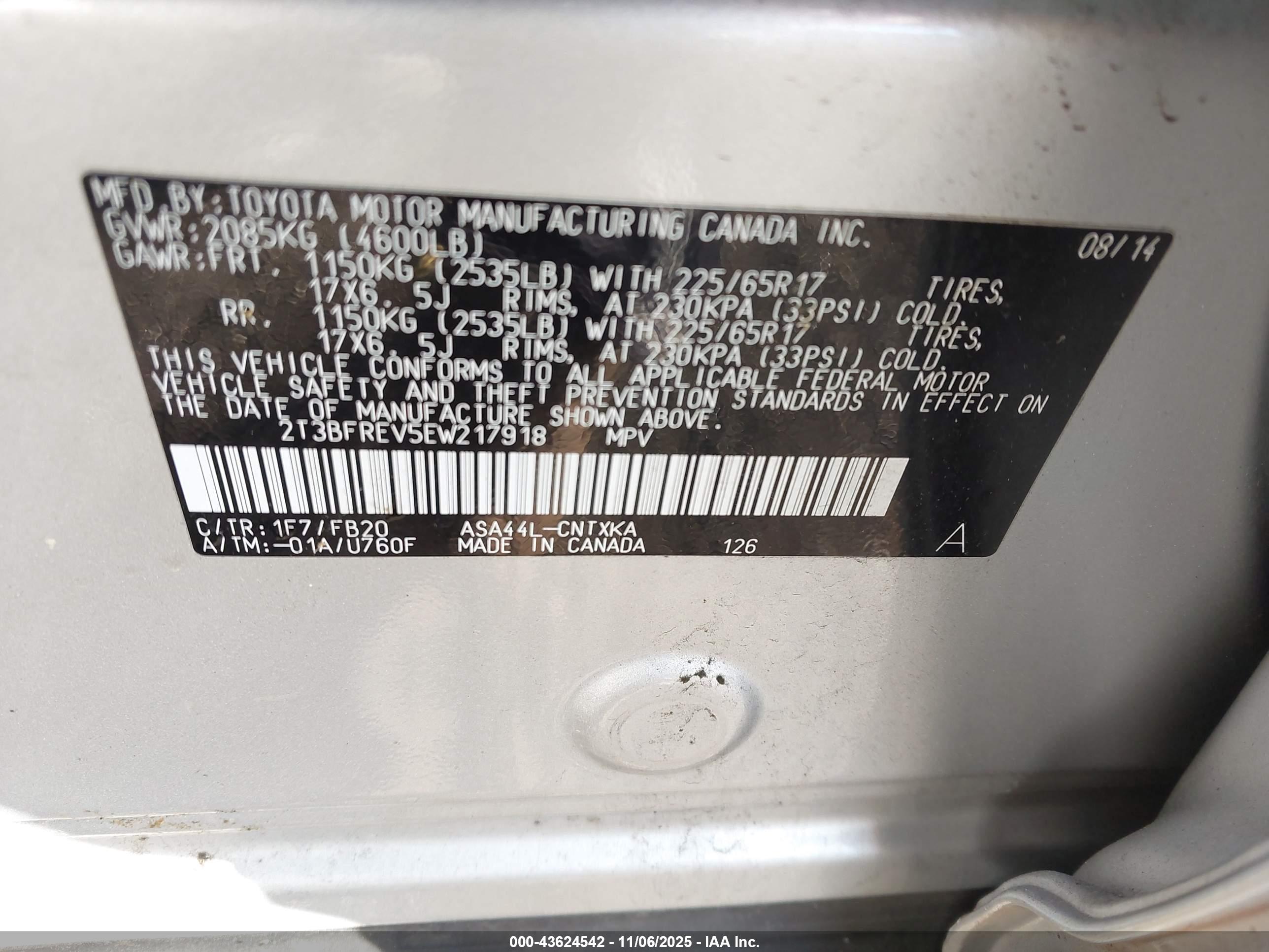 TOYOTA RAV4 image 9