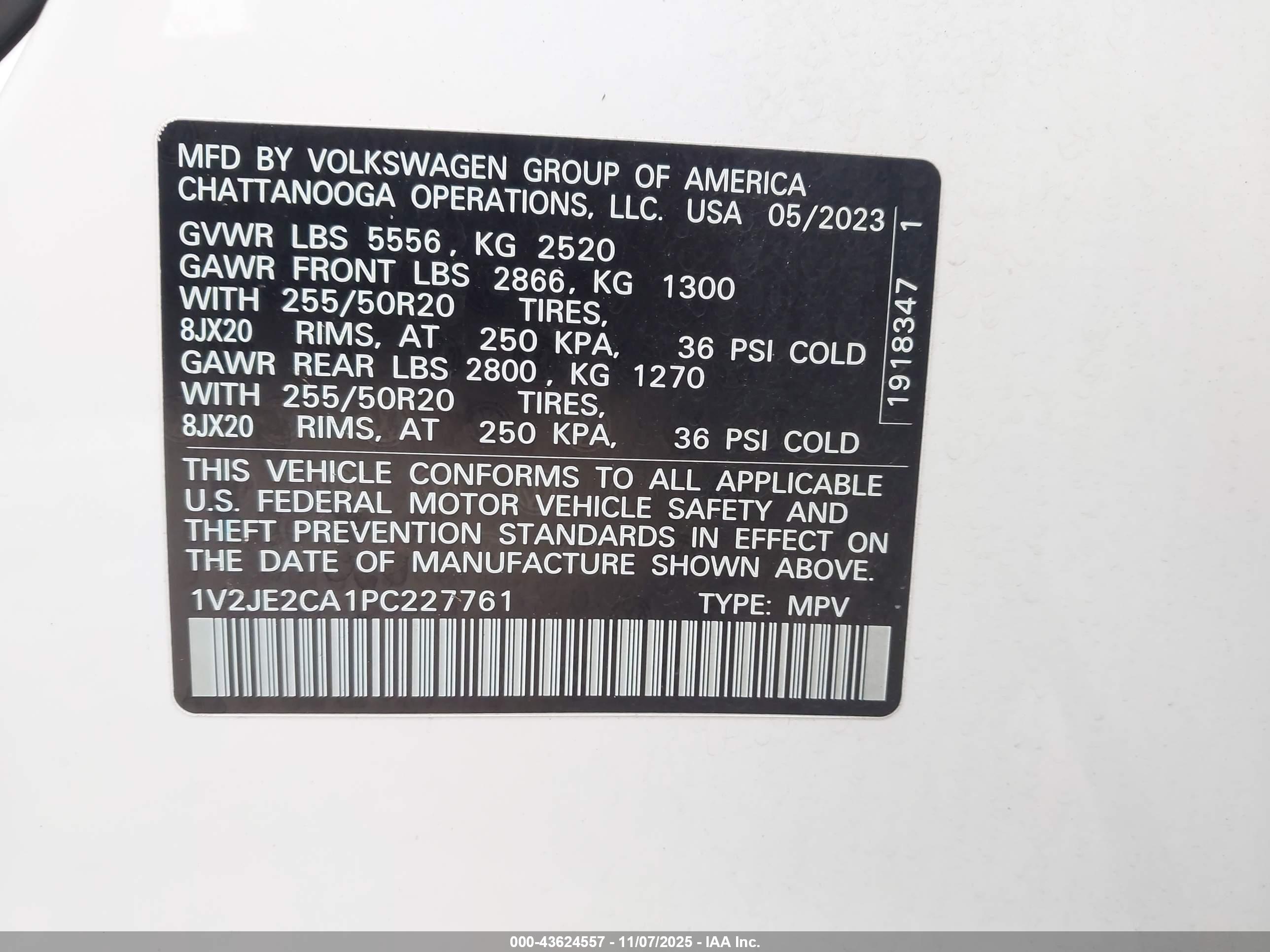 VOLKSWAGEN ATLAS image 9