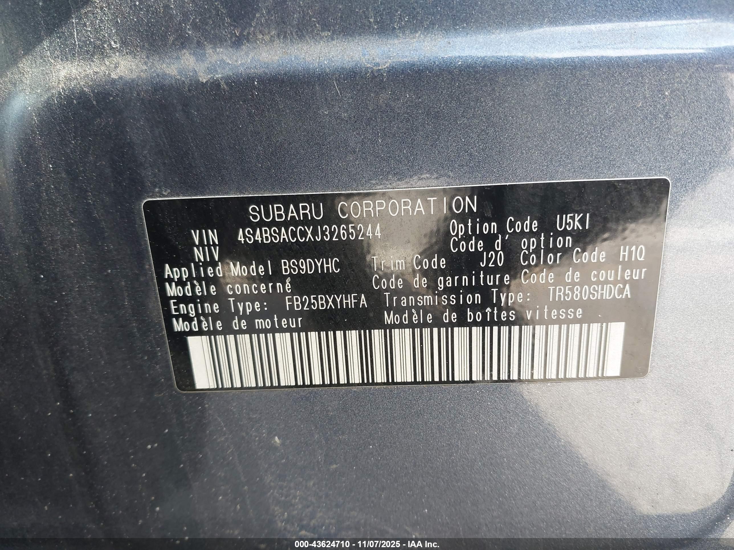 SUBARU OUTBACK image 9