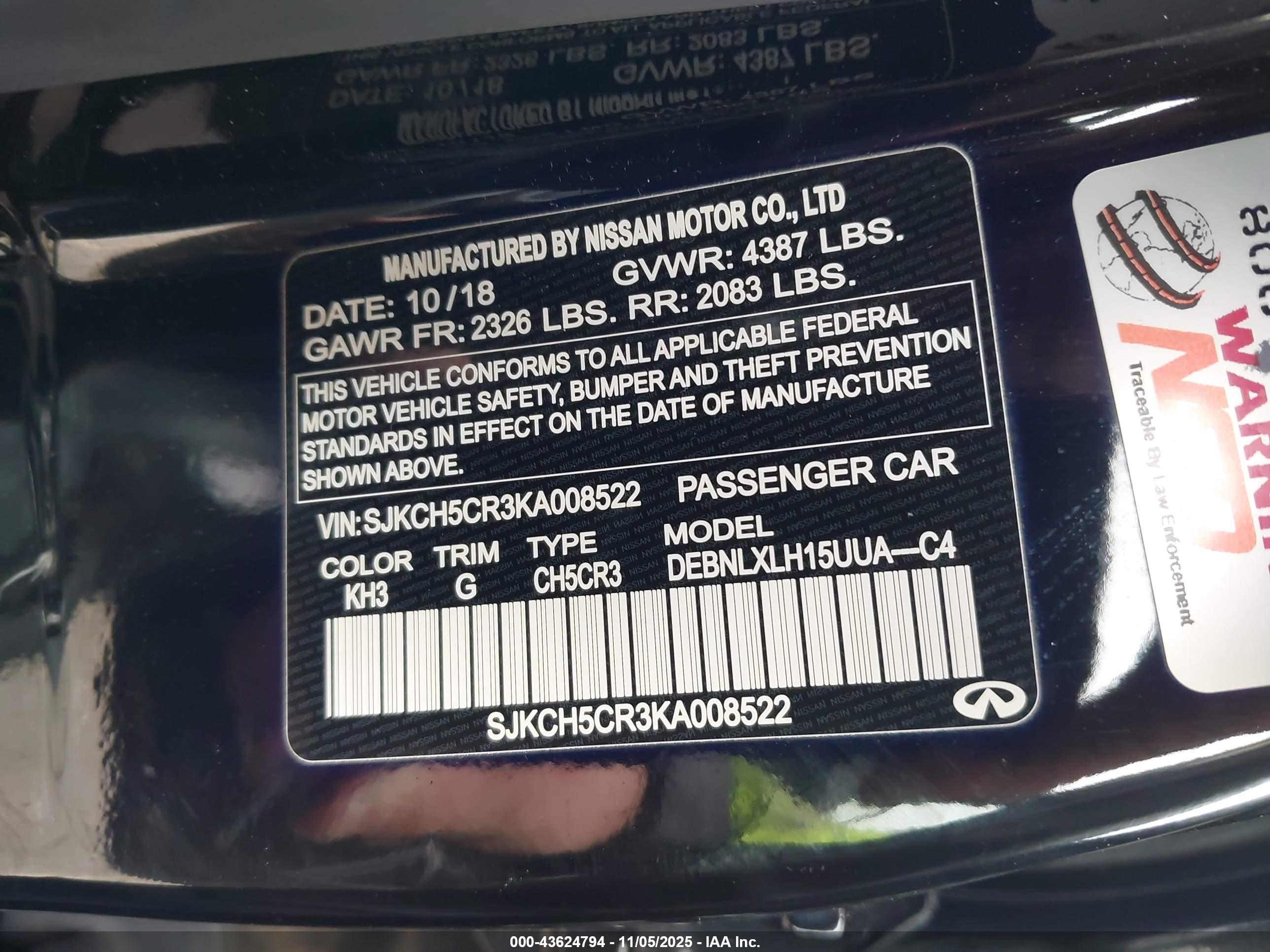 INFINITI QX30 image 9