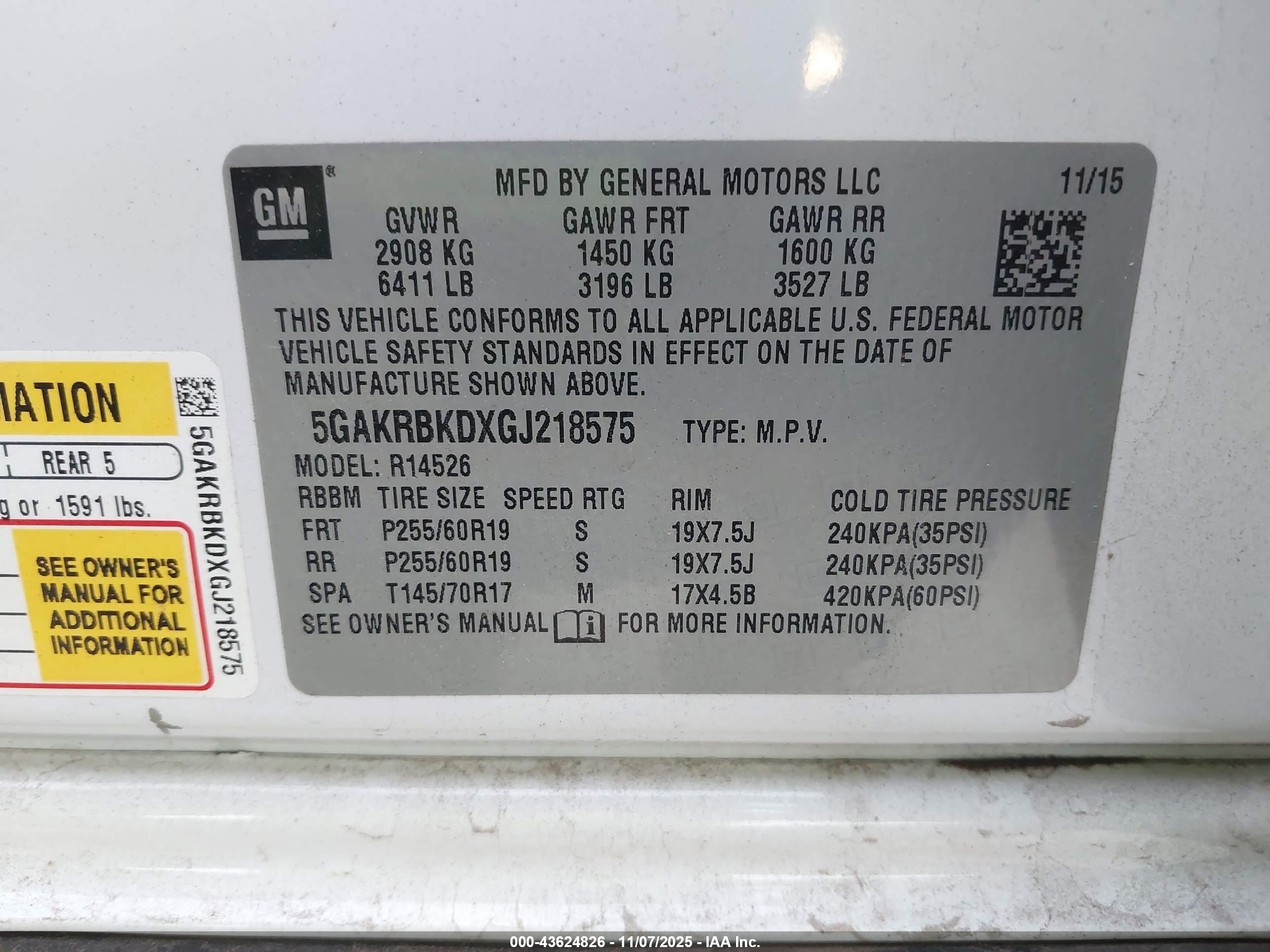 BUICK ENCLAVE image 9