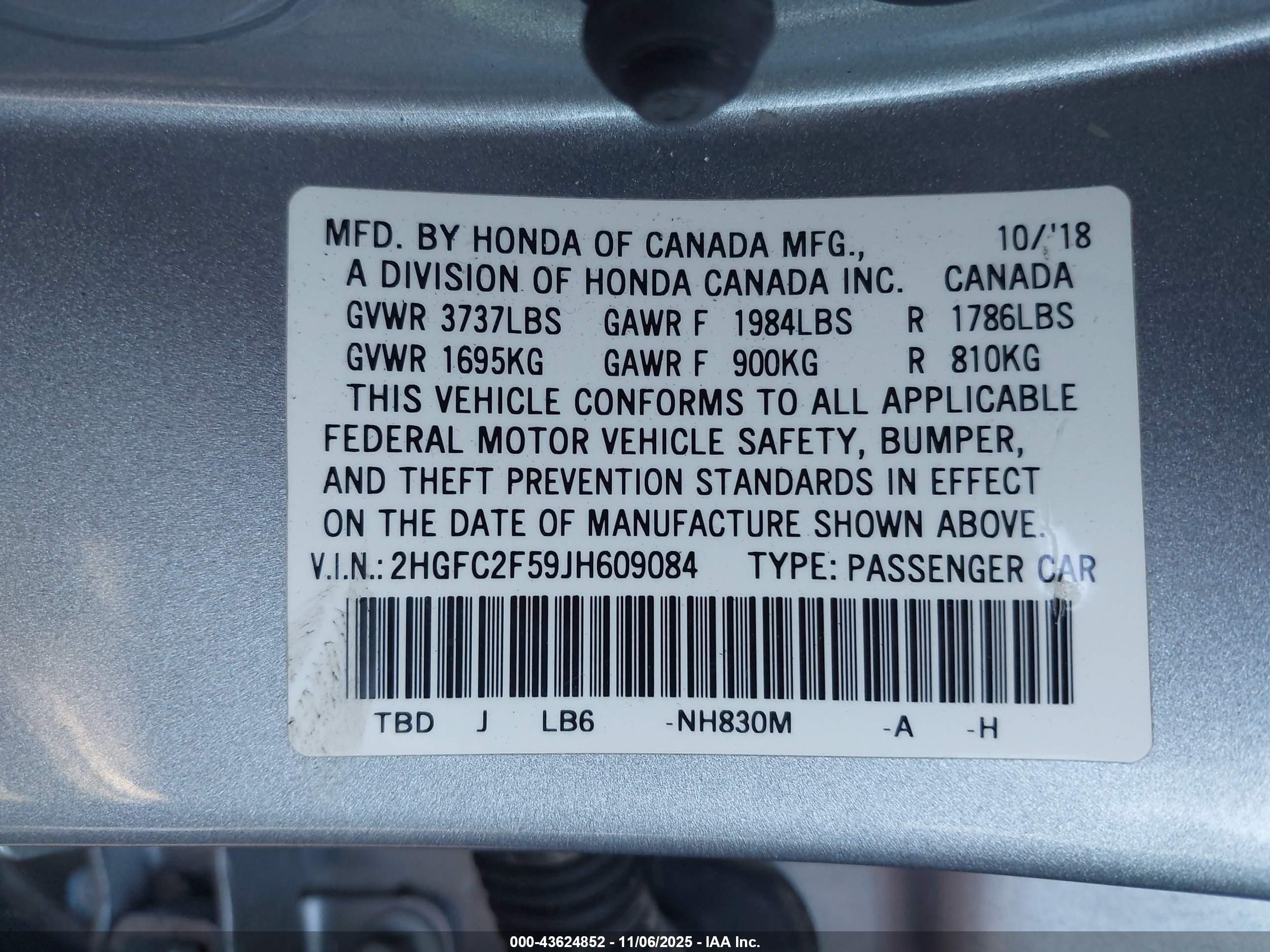 HONDA CIVIC image 9