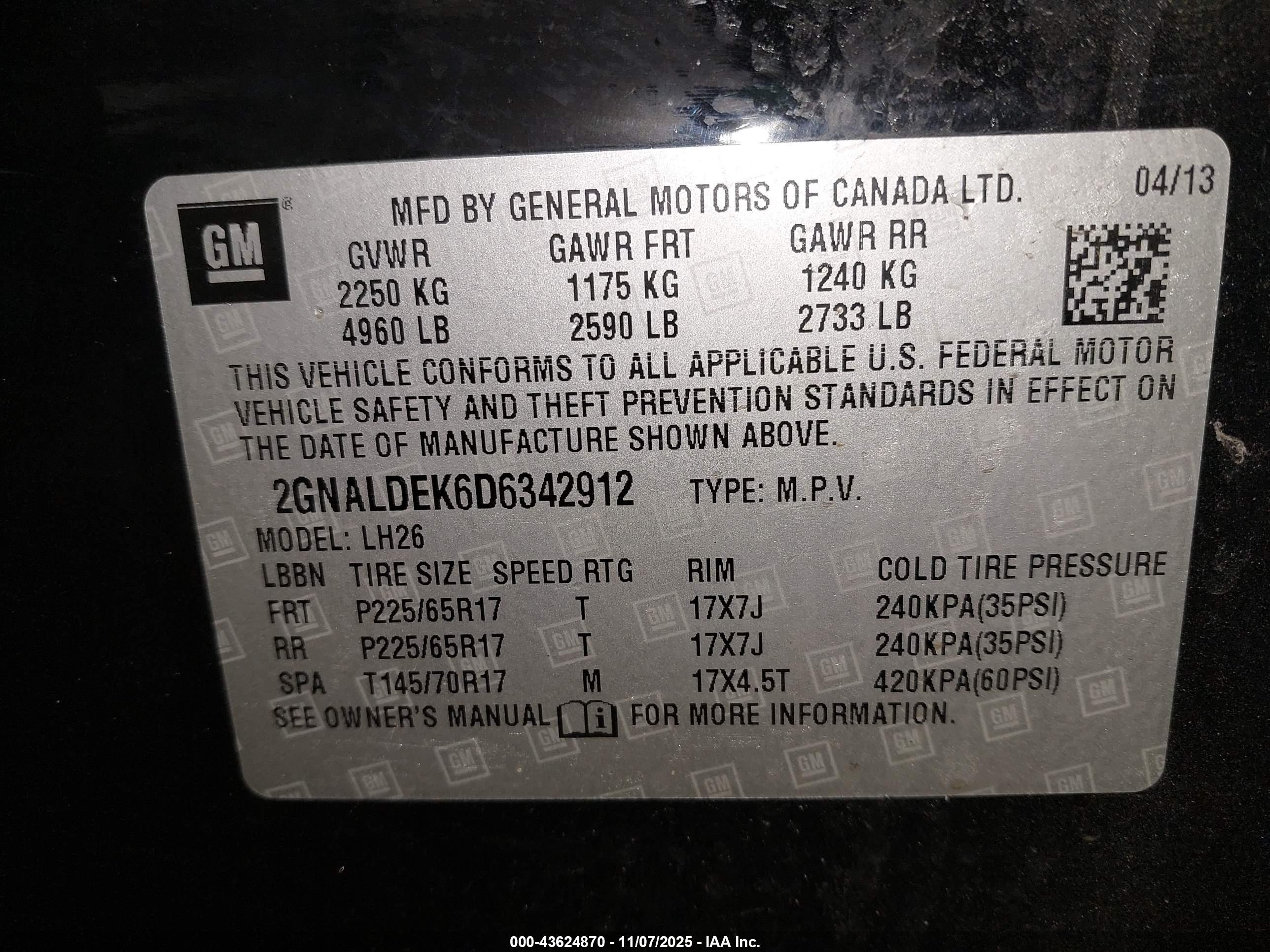 CHEVROLET EQUINOX image 9