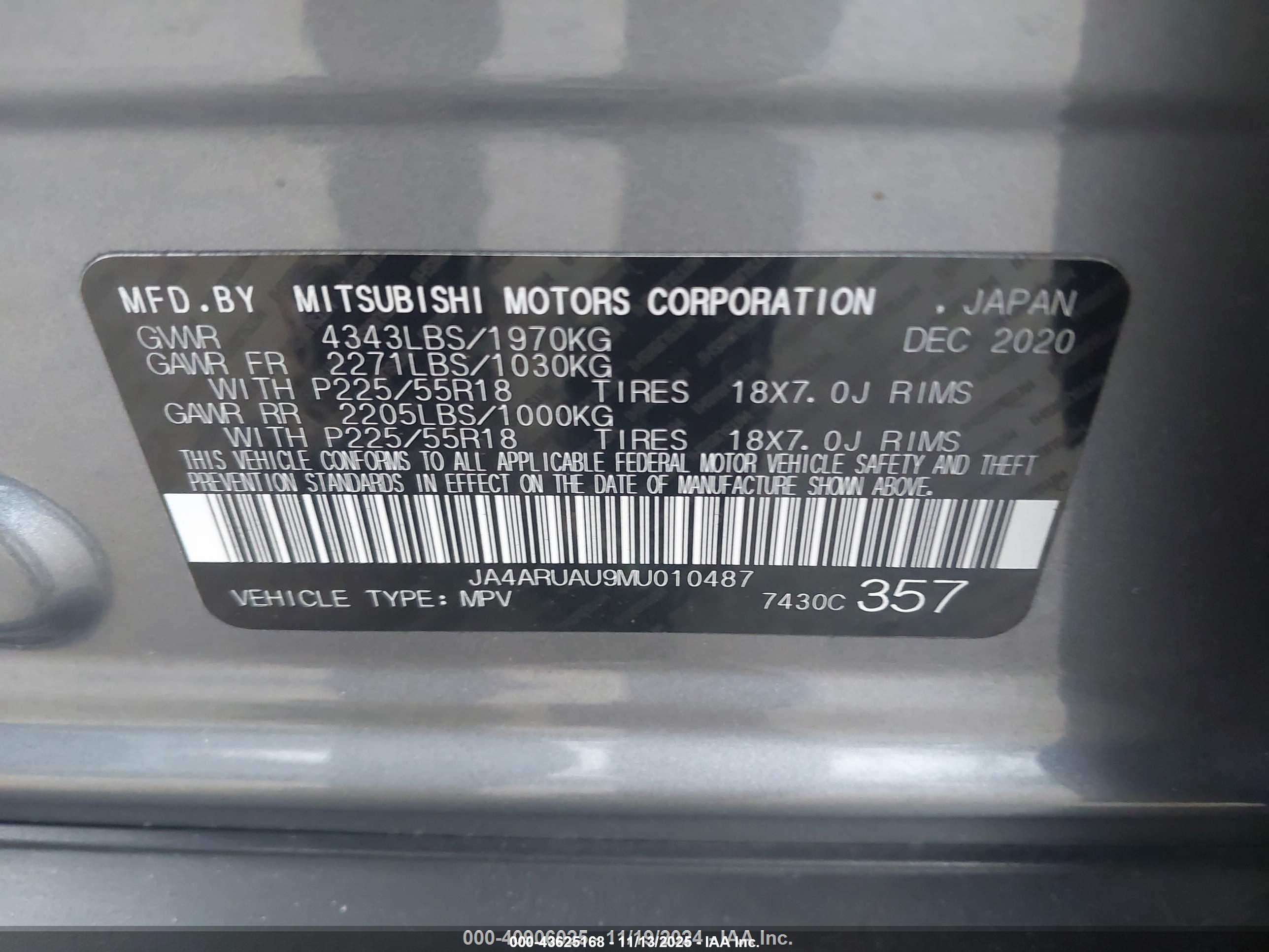 MITSUBISHI OUTLANDER image 9