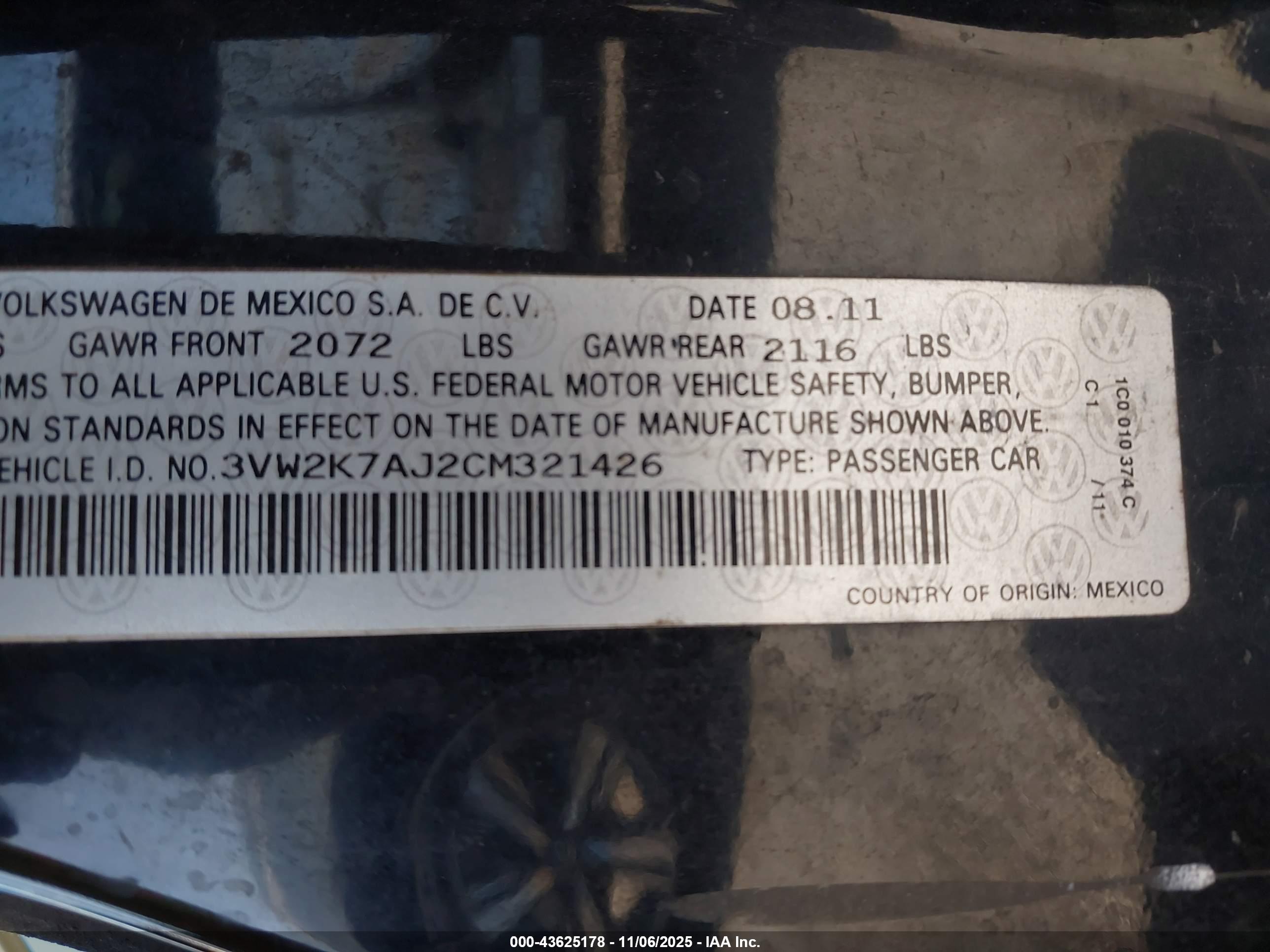 VOLKSWAGEN JETTA image 9