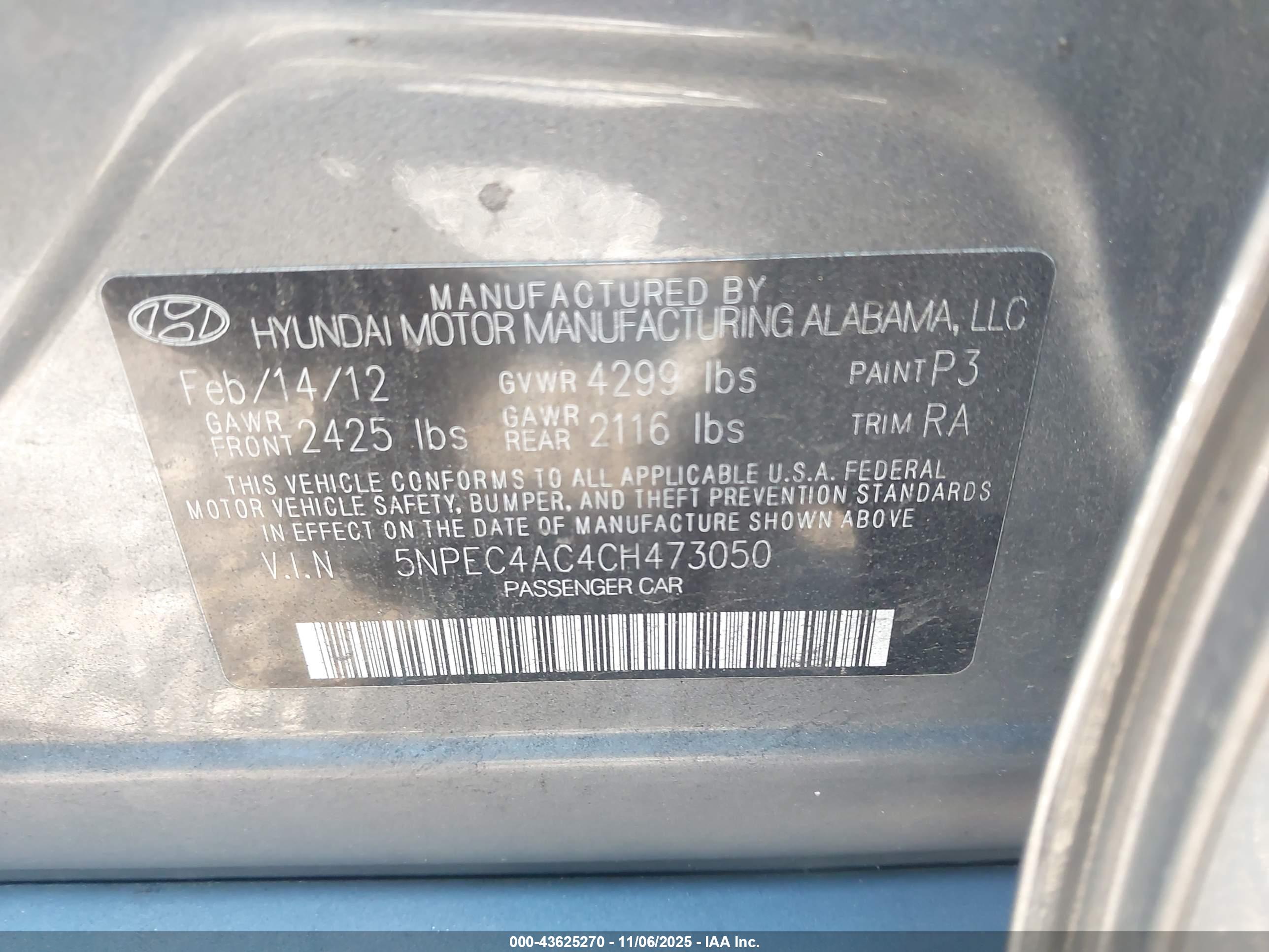 HYUNDAI SONATA image 9