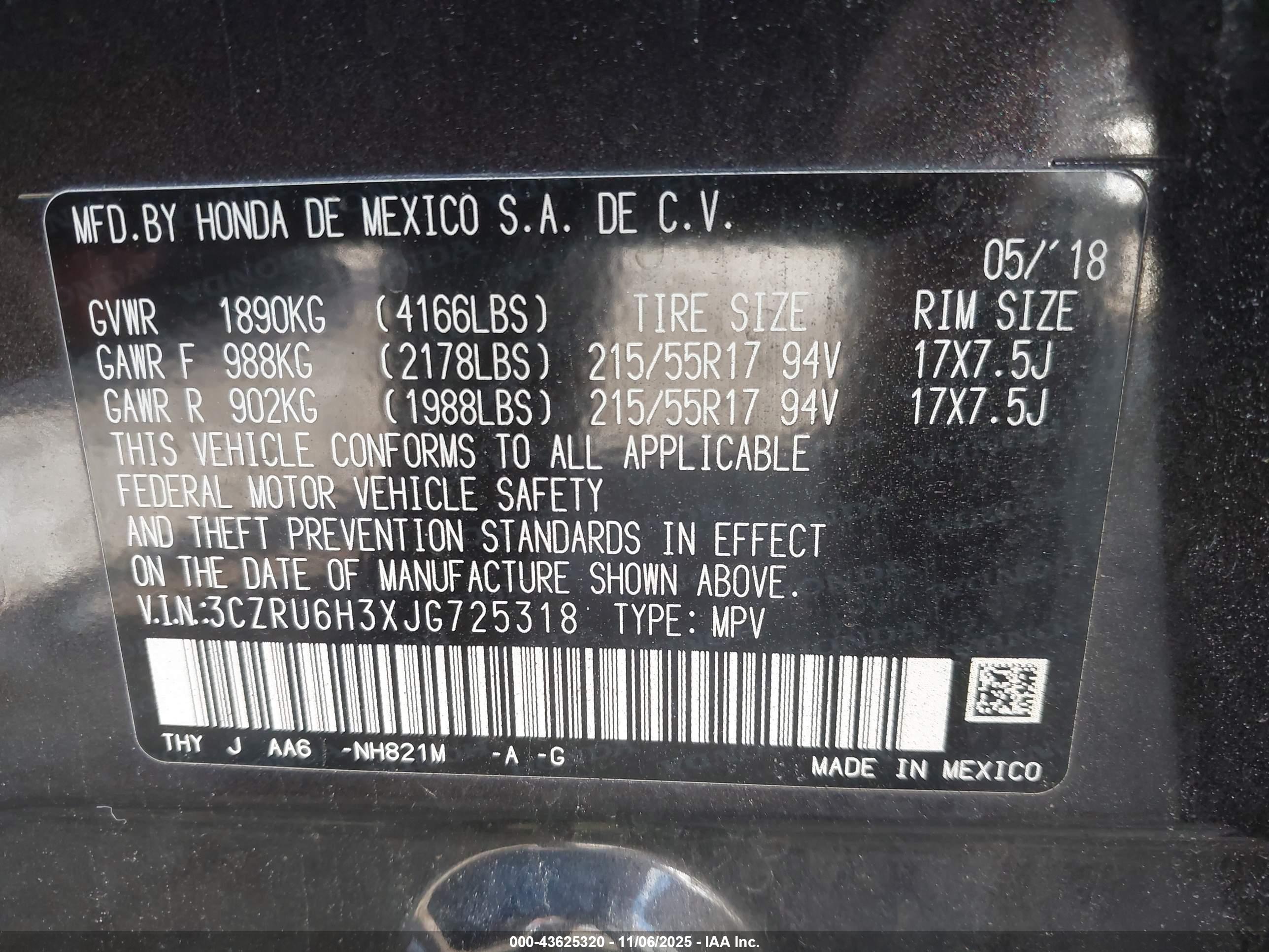 HONDA HR-V image 9