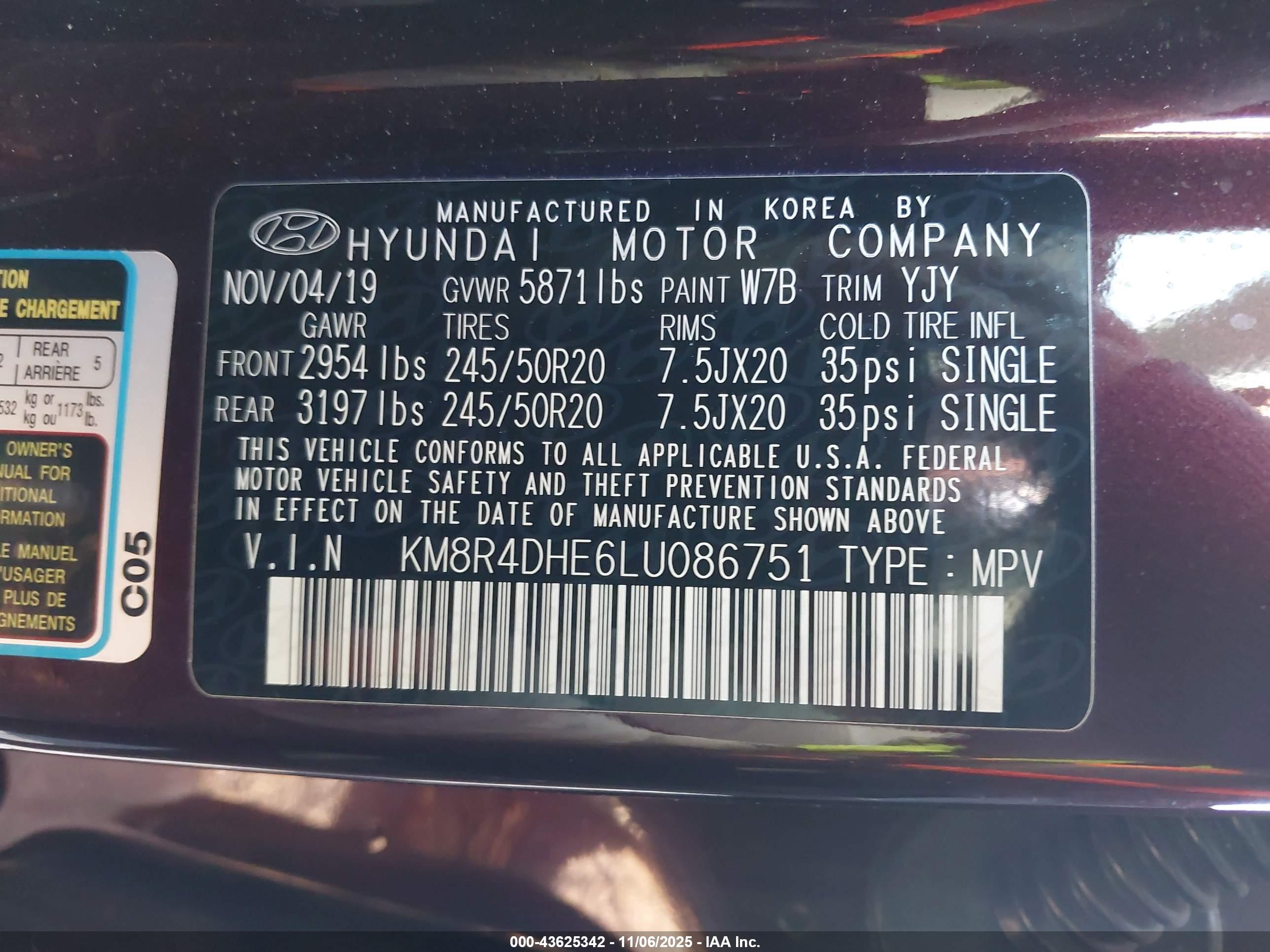 HYUNDAI PALISADE image 9