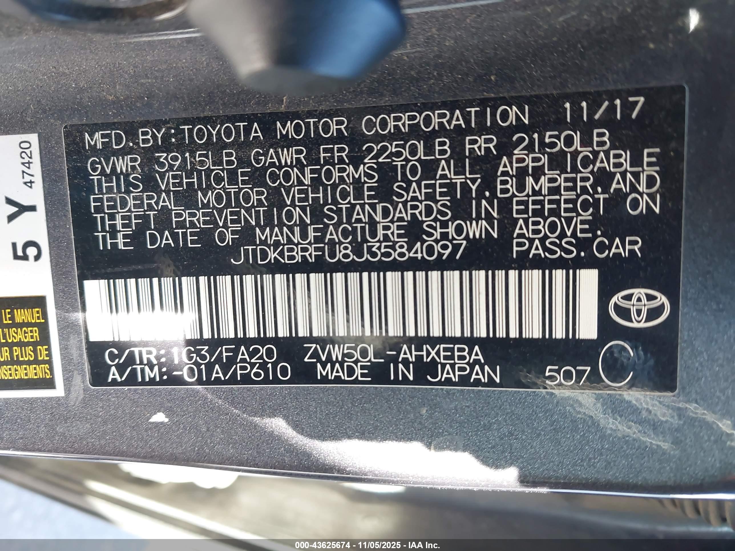 TOYOTA PRIUS image 9