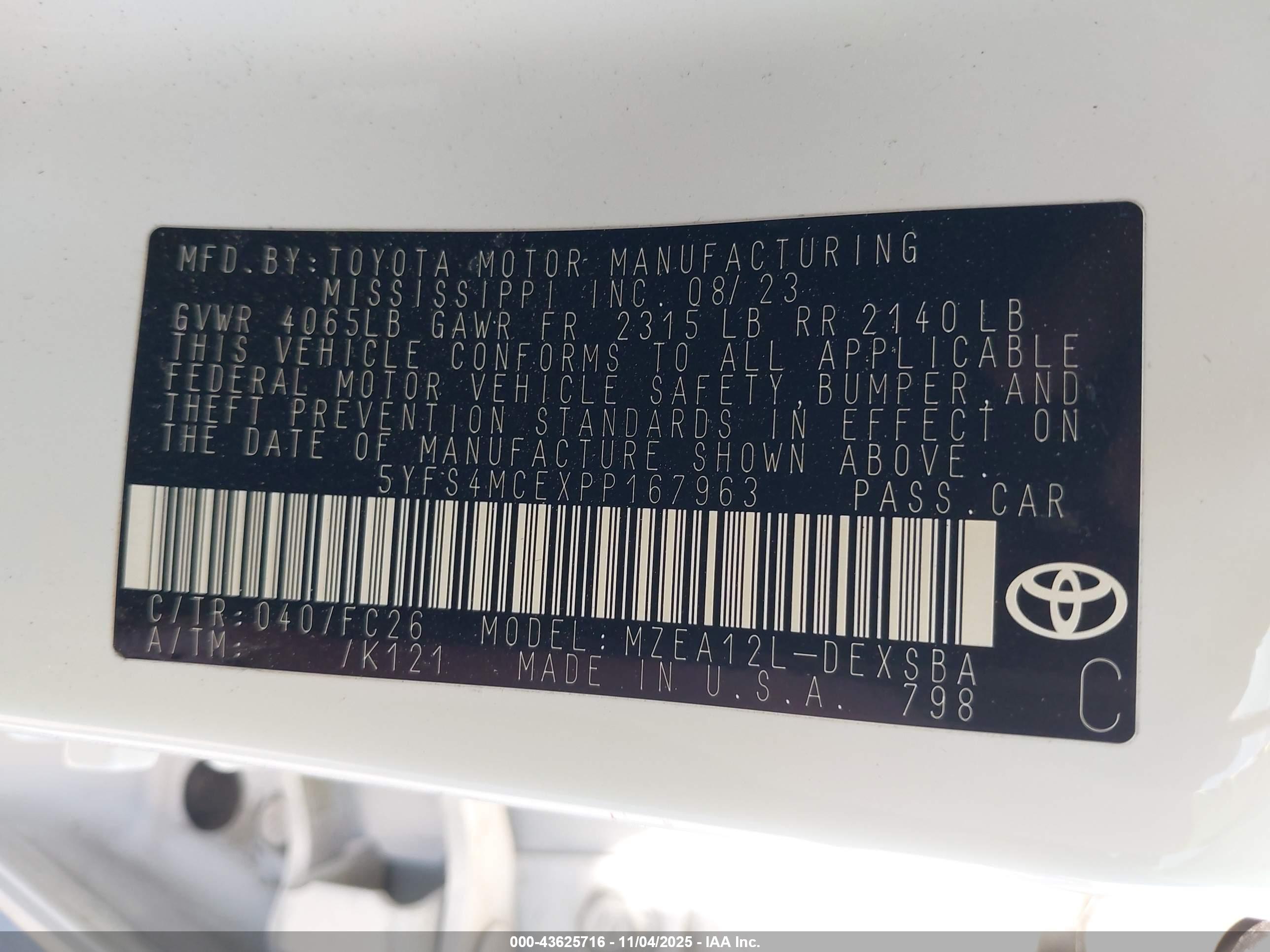 TOYOTA COROLLA image 9