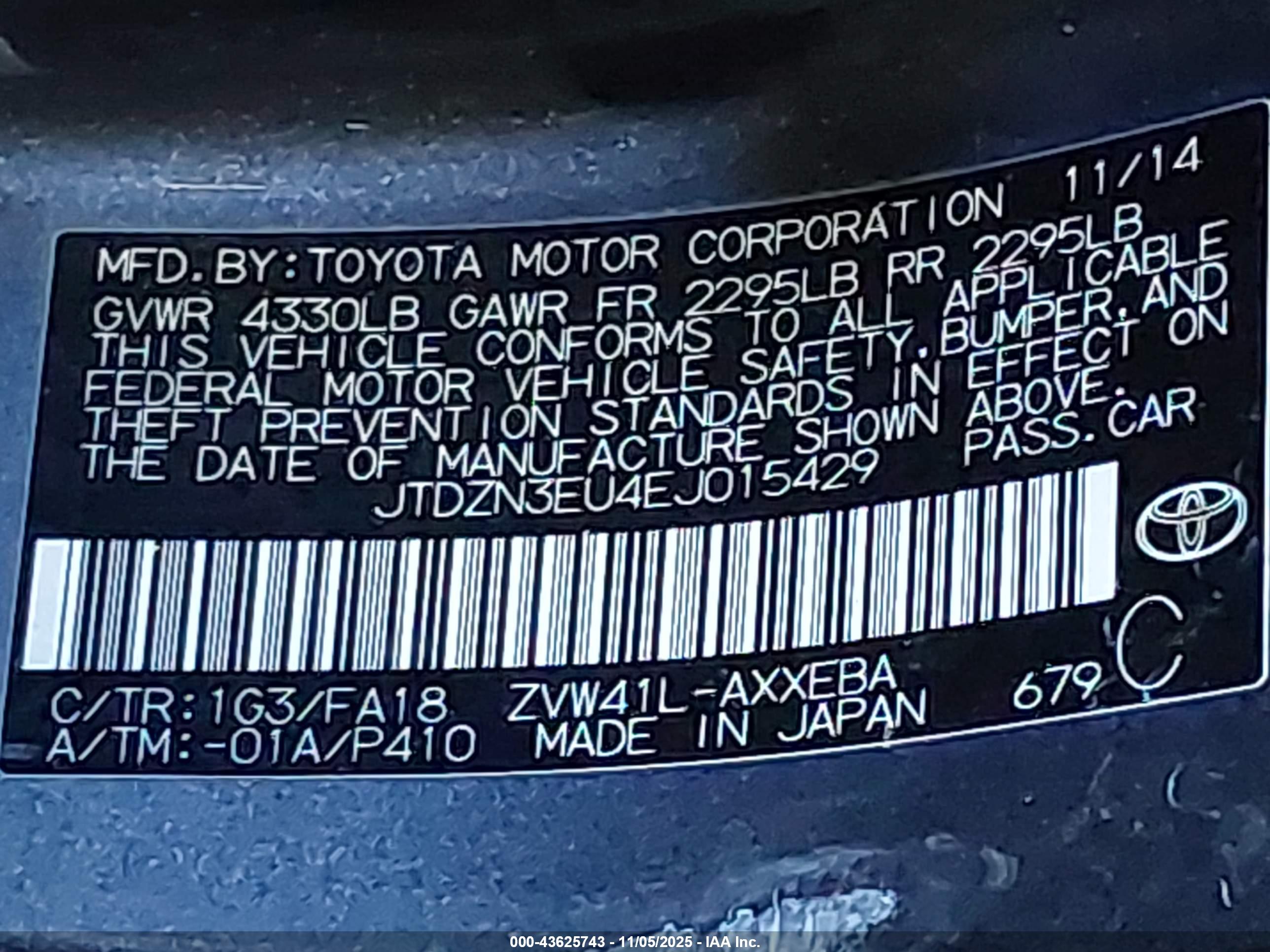 TOYOTA PRIUS image 9