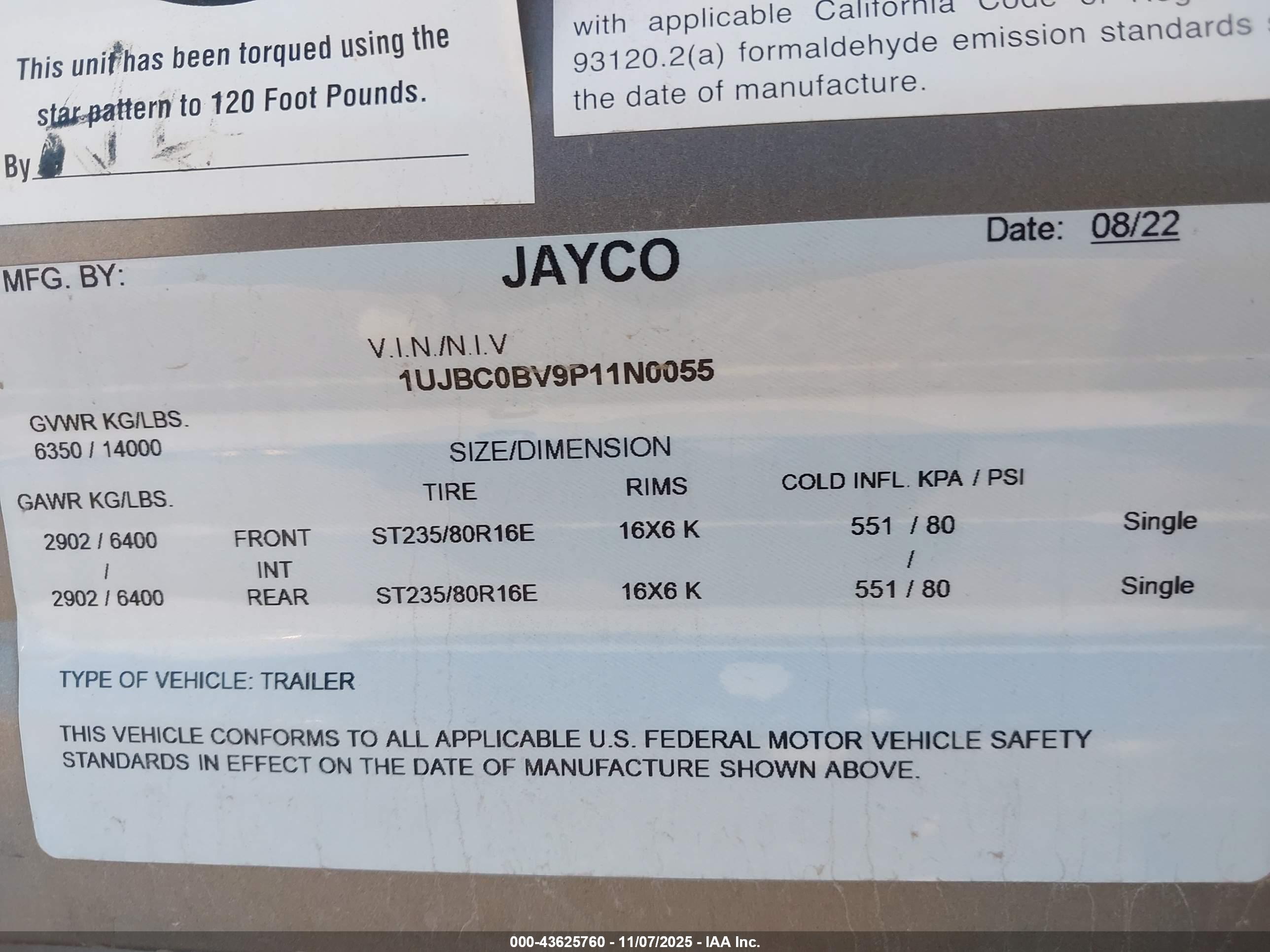 JAYCO JAYFLIGHT image 9