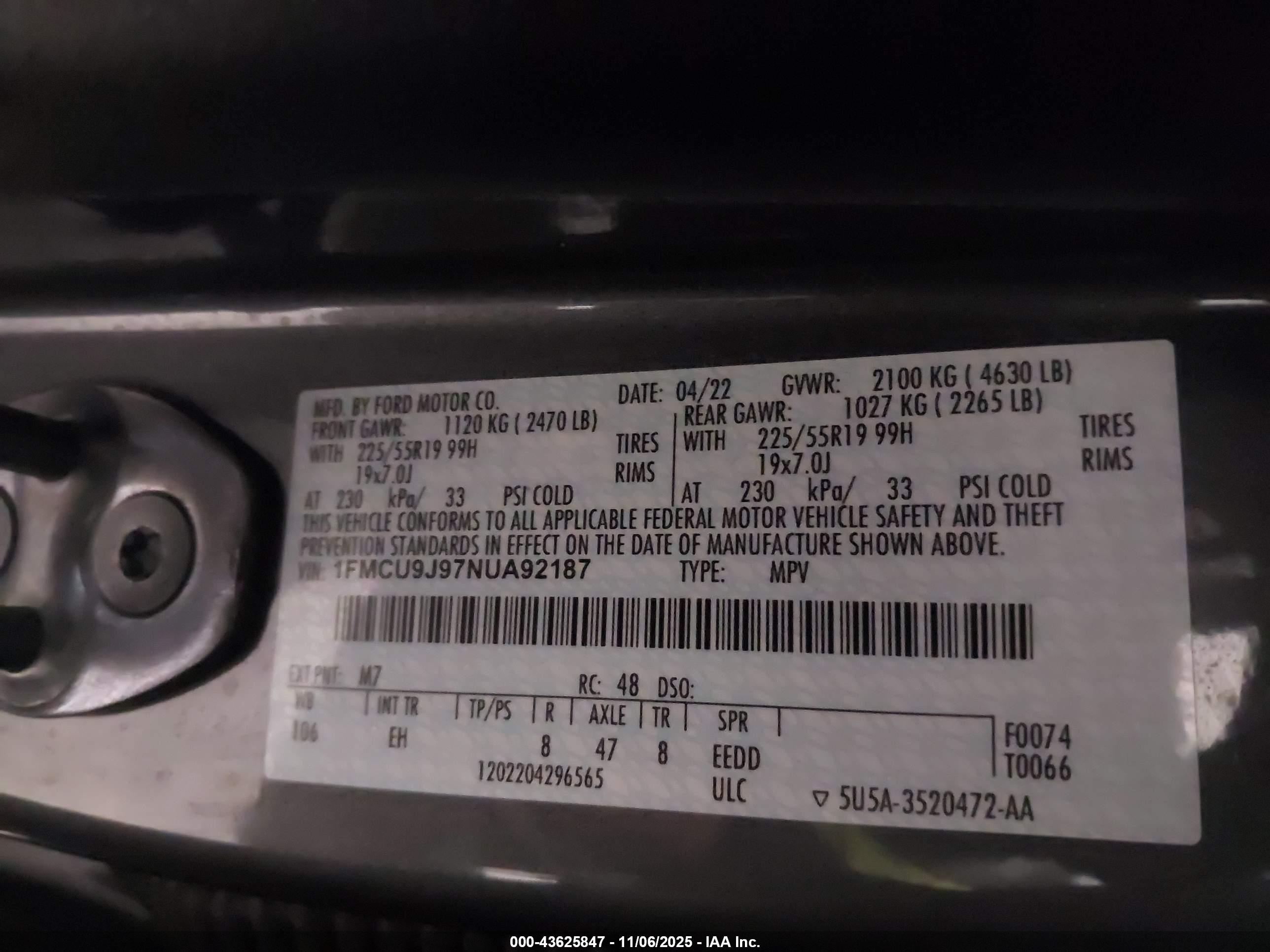 FORD ESCAPE image 9