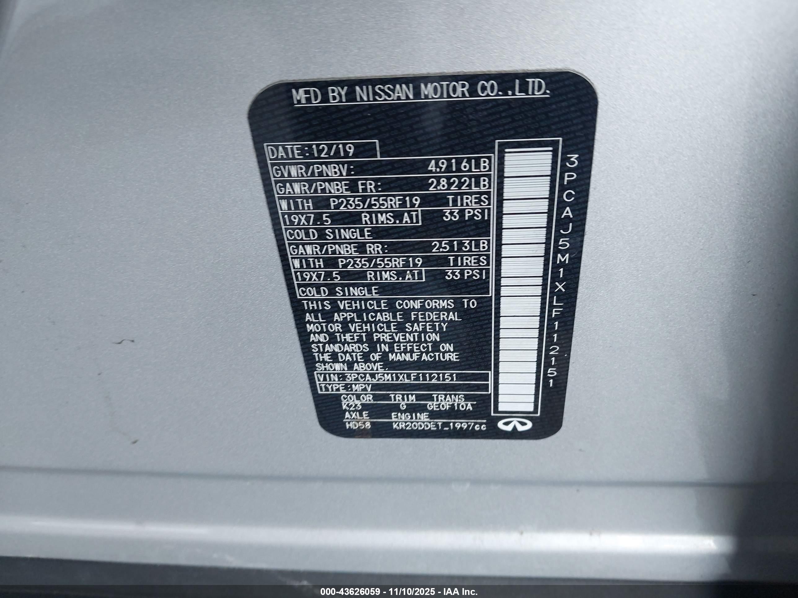 INFINITI QX50 image 9