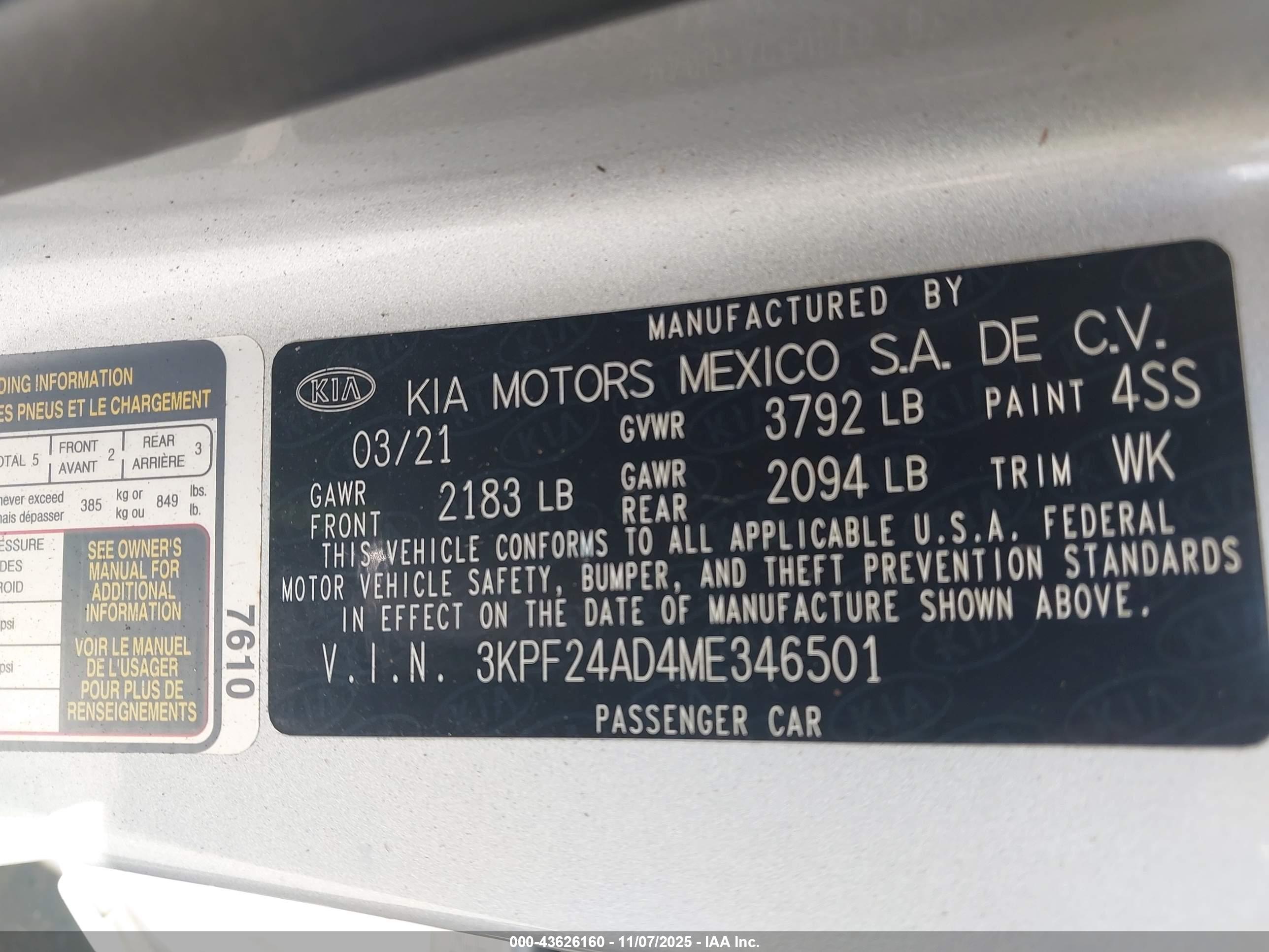 KIA FORTE image 9