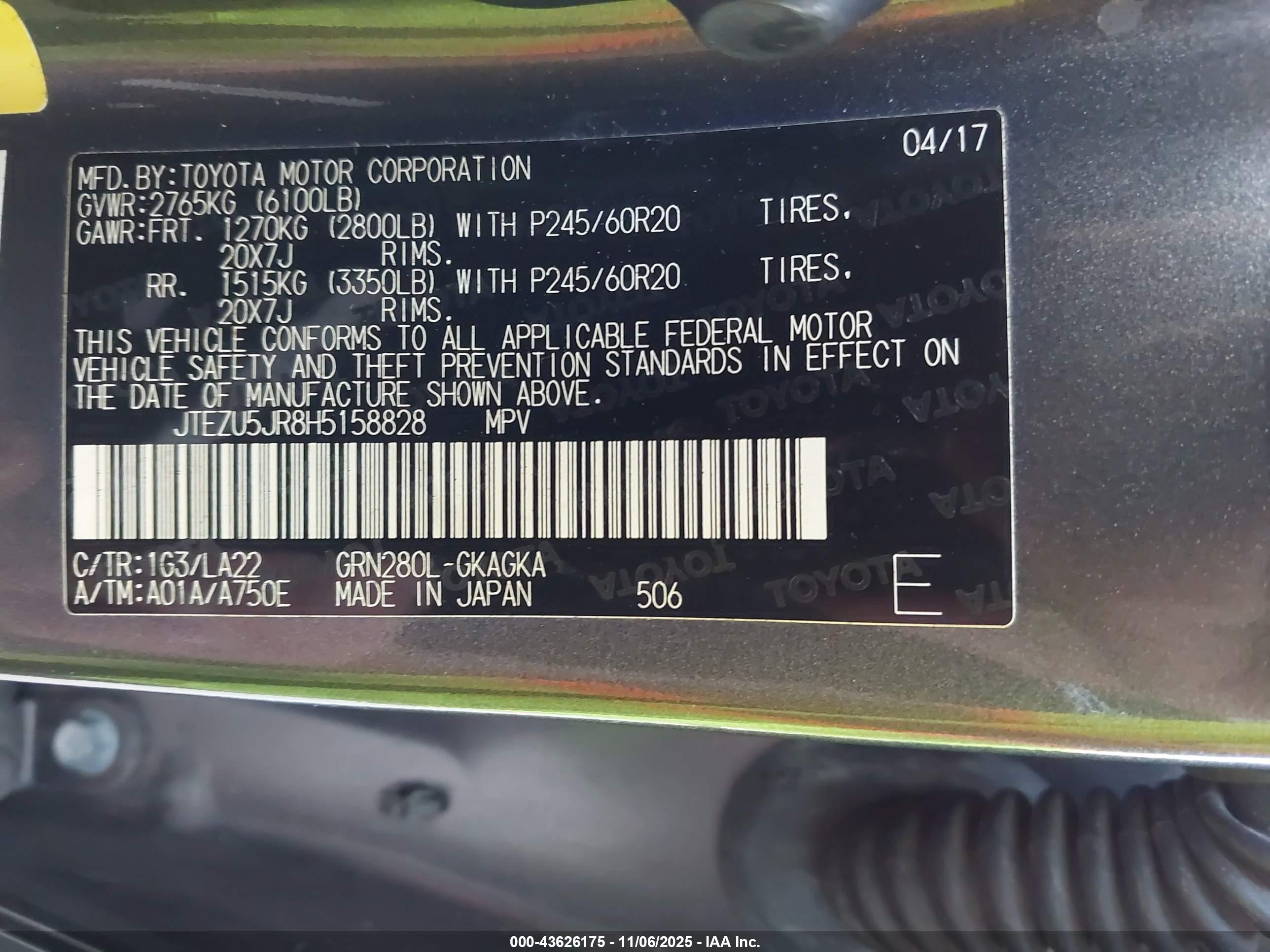 TOYOTA 4RUNNER image 9