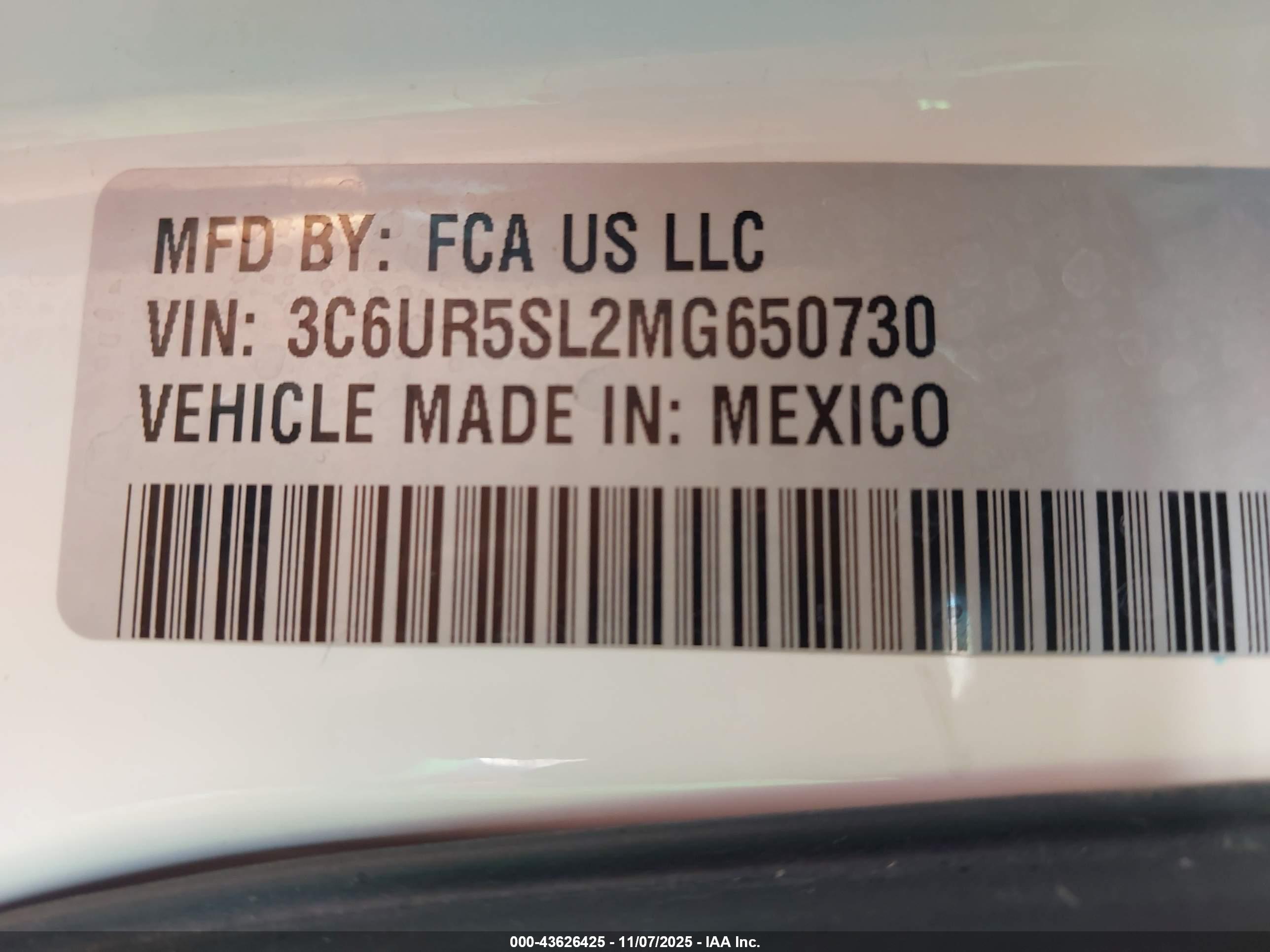 RAM 2500 image 9