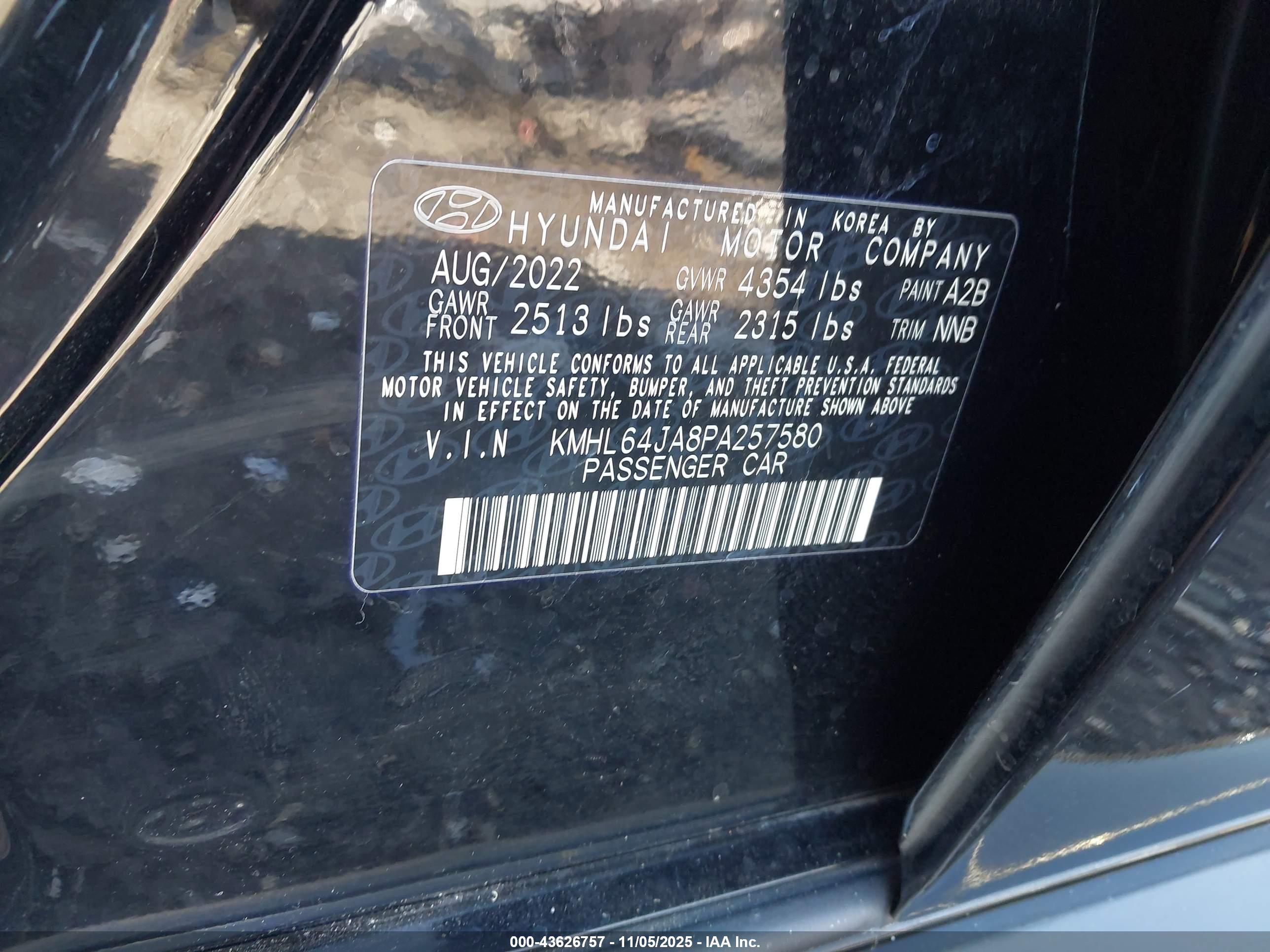HYUNDAI SONATA image 9