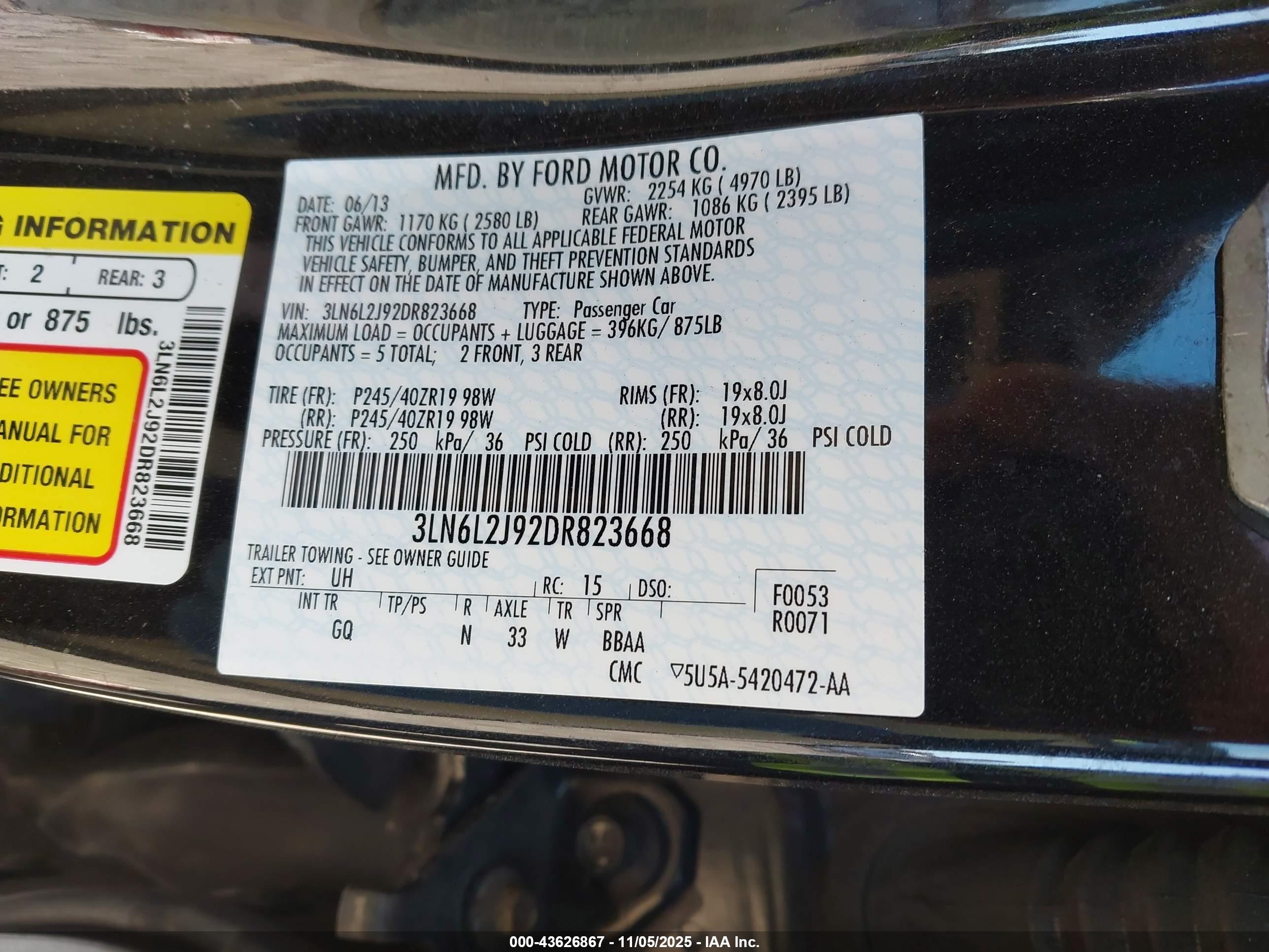 LINCOLN MKZ image 9