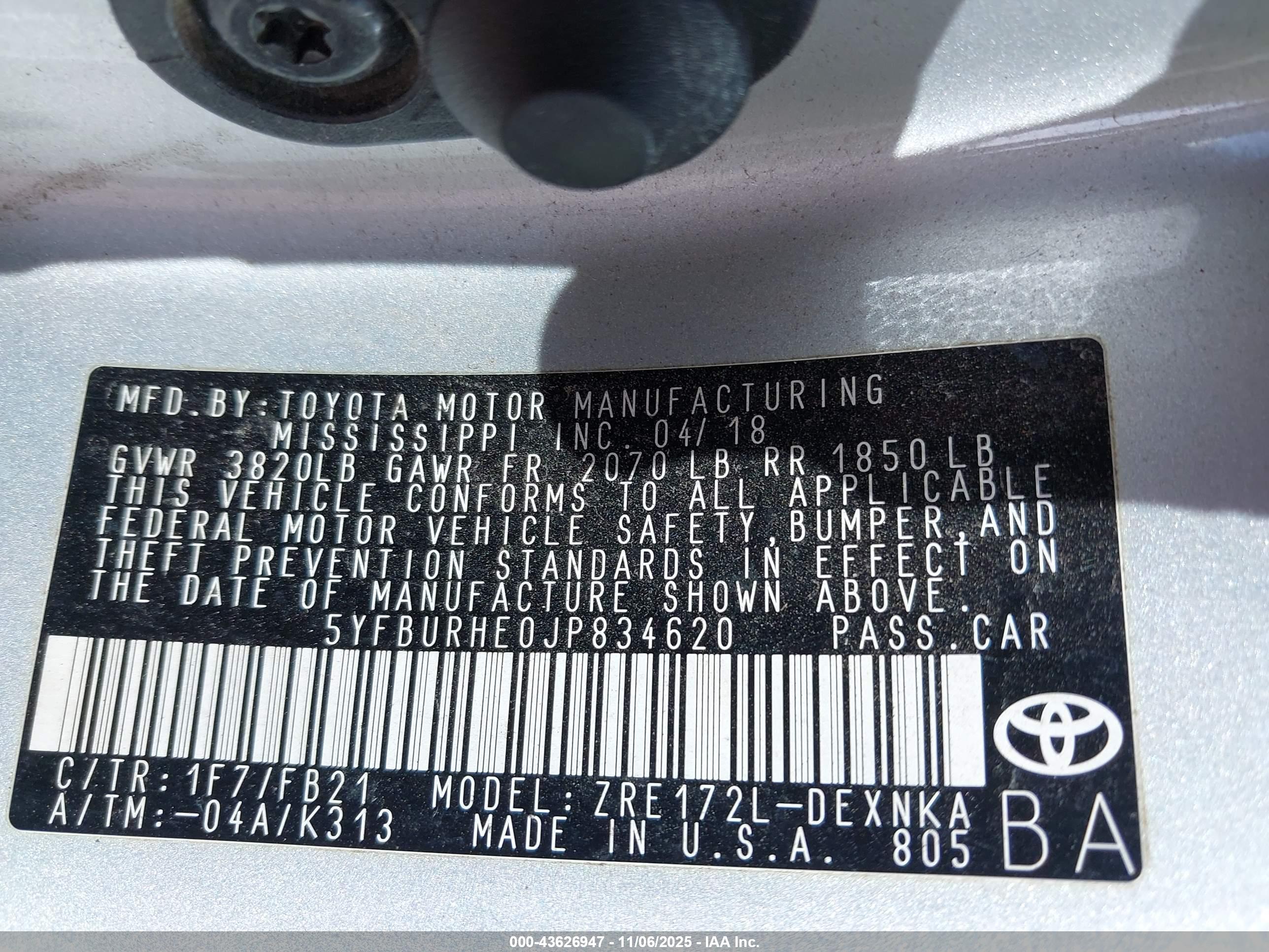 TOYOTA COROLLA image 9