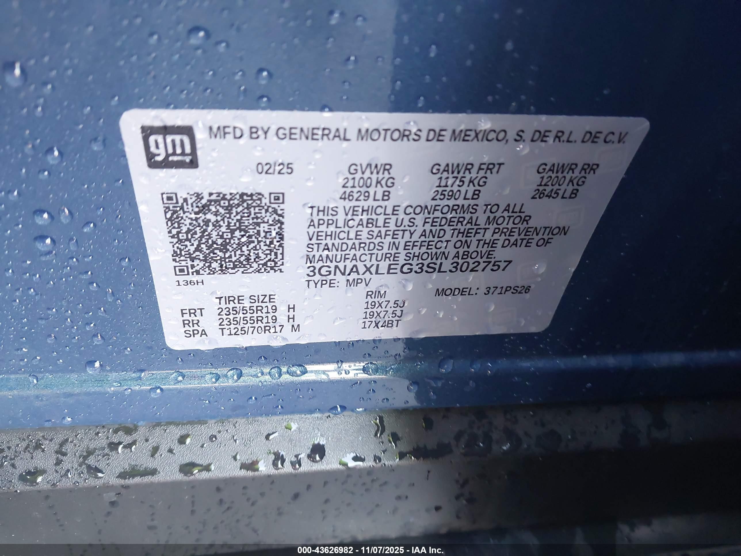 CHEVROLET EQUINOX image 9