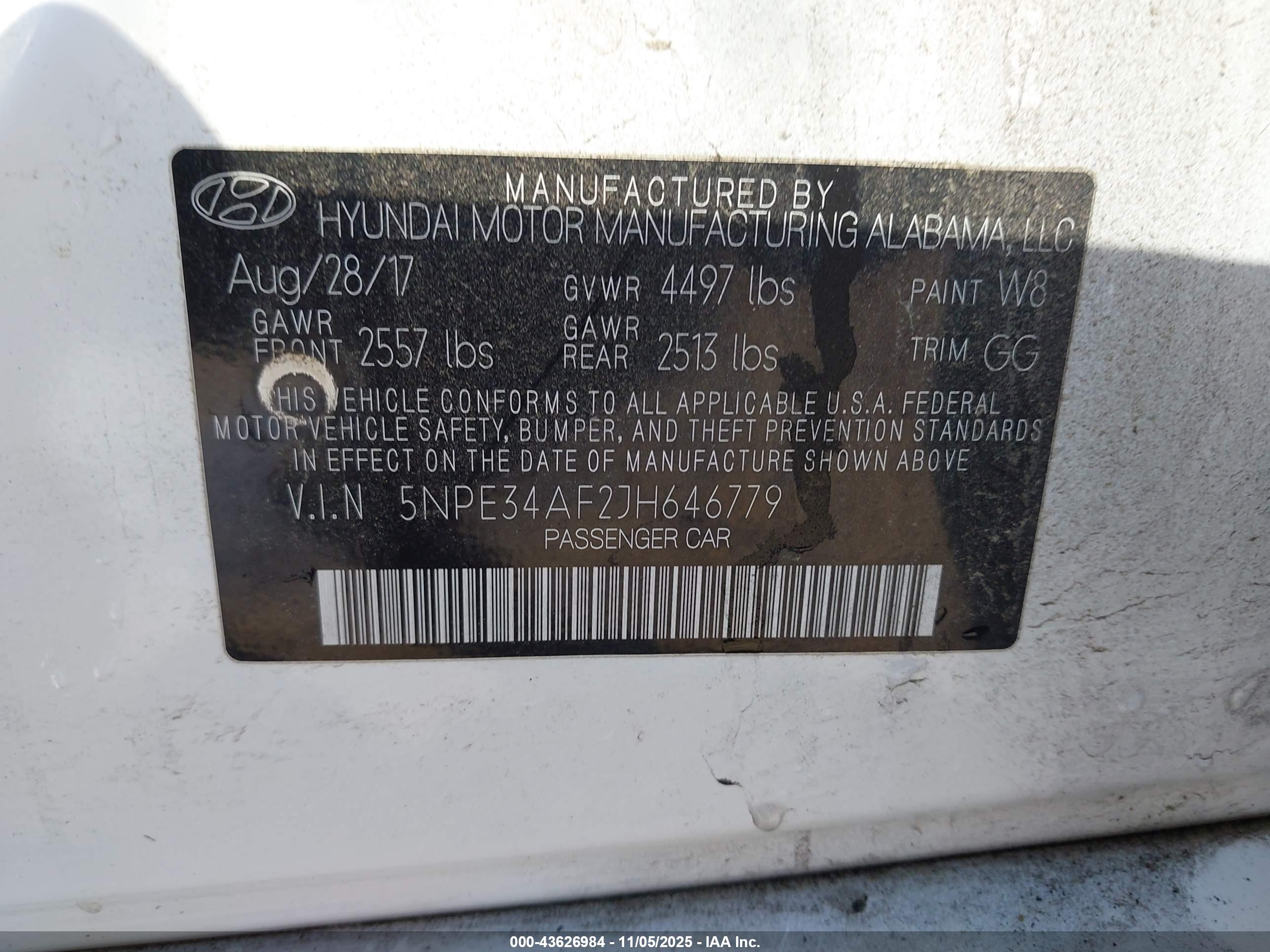 HYUNDAI SONATA image 9