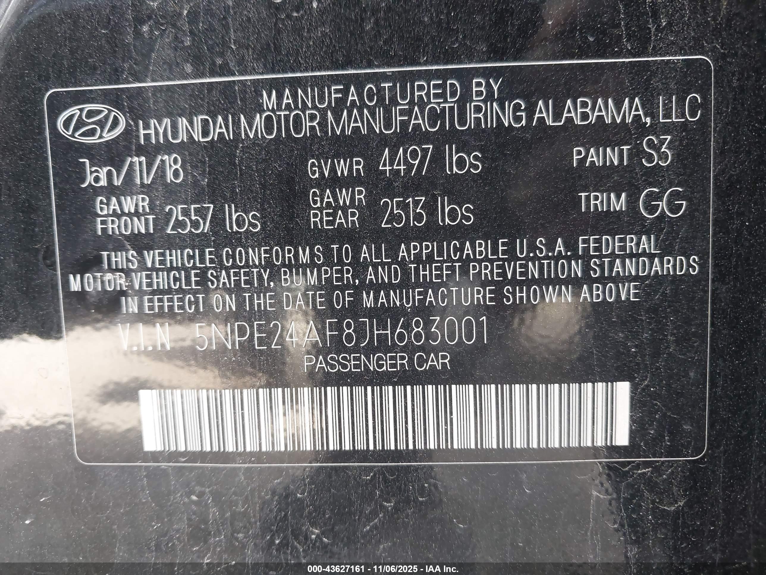 HYUNDAI SONATA image 9