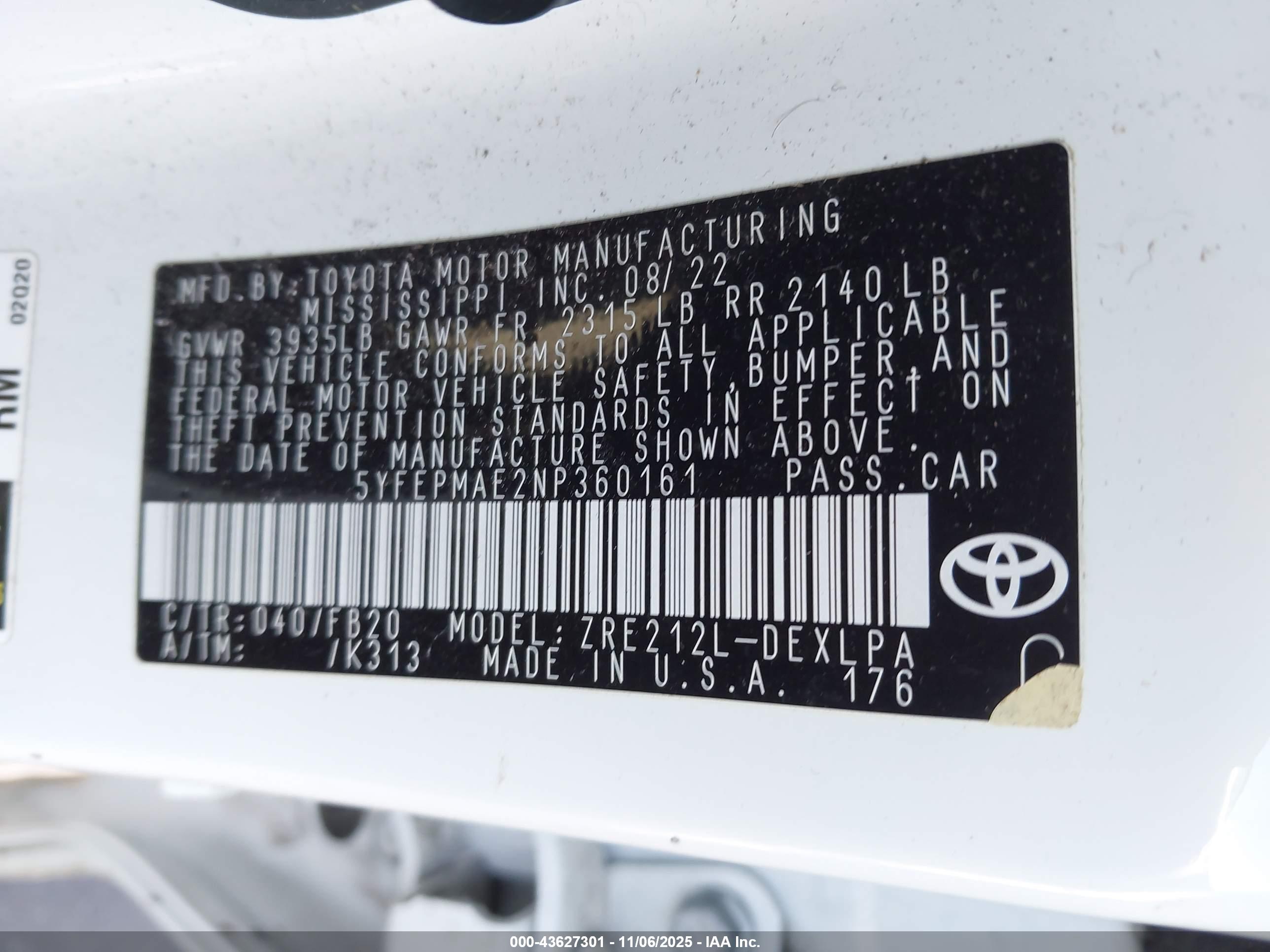 TOYOTA COROLLA image 9