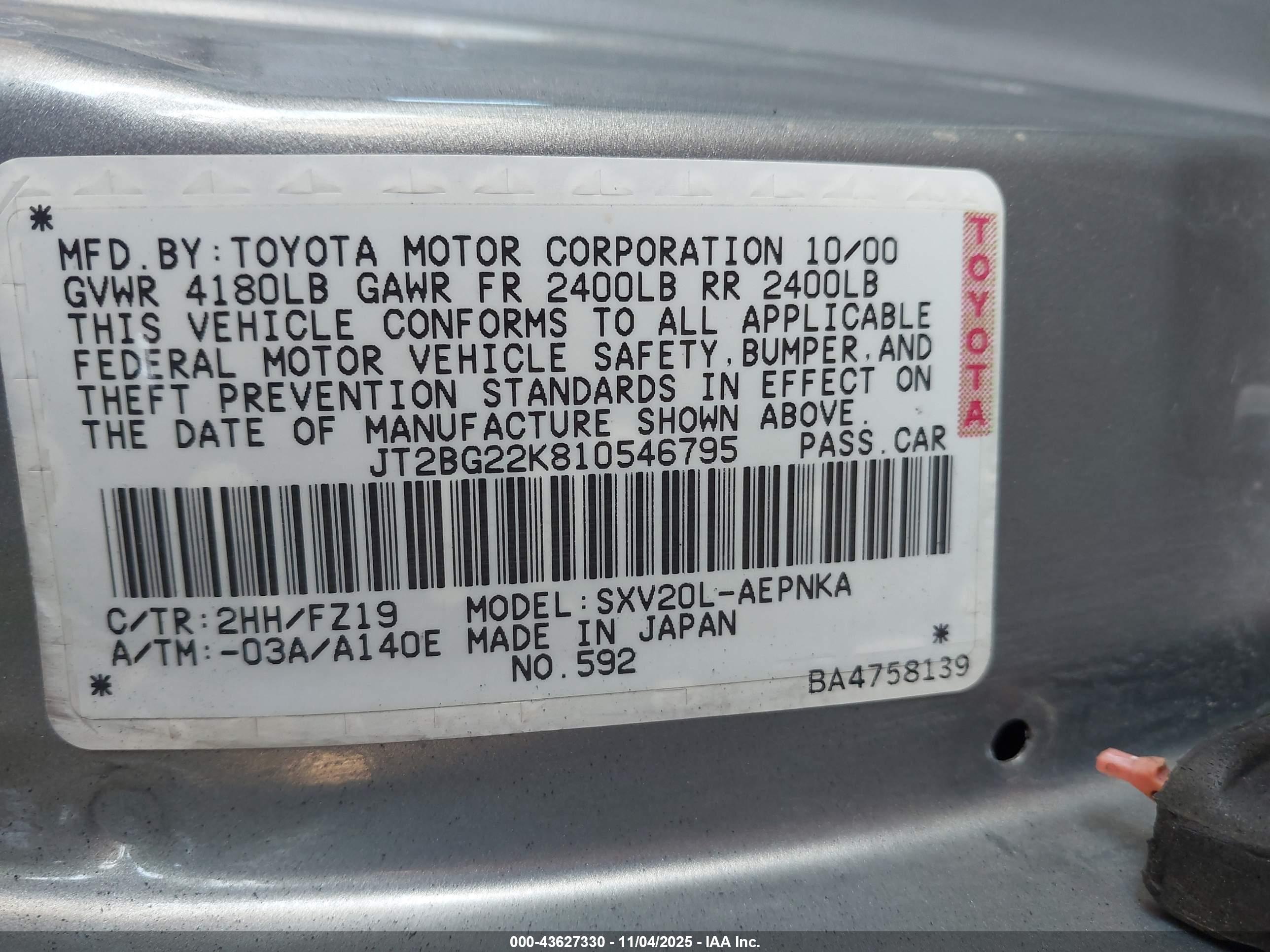 TOYOTA CAMRY image 9