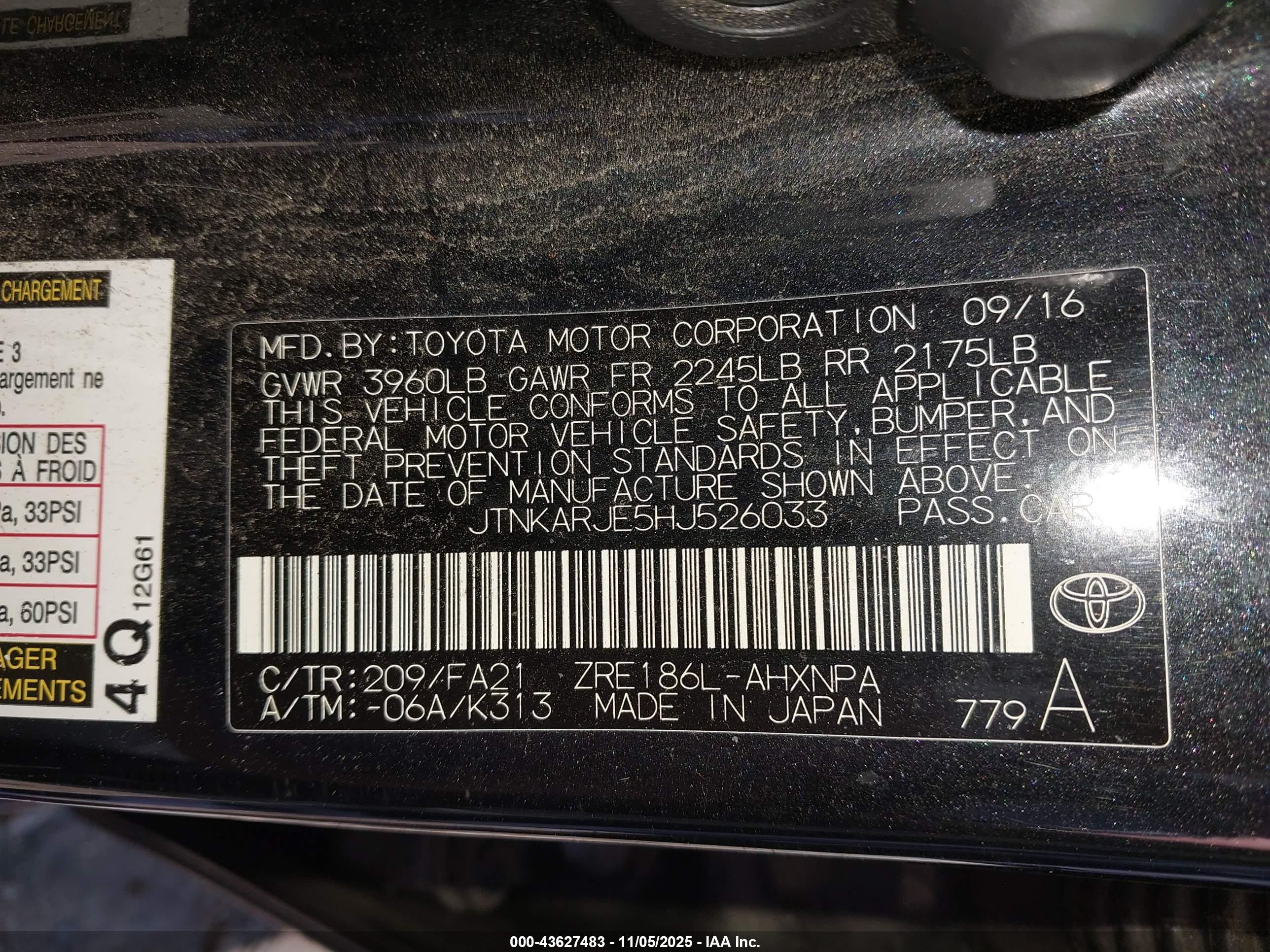 TOYOTA COROLLA image 9