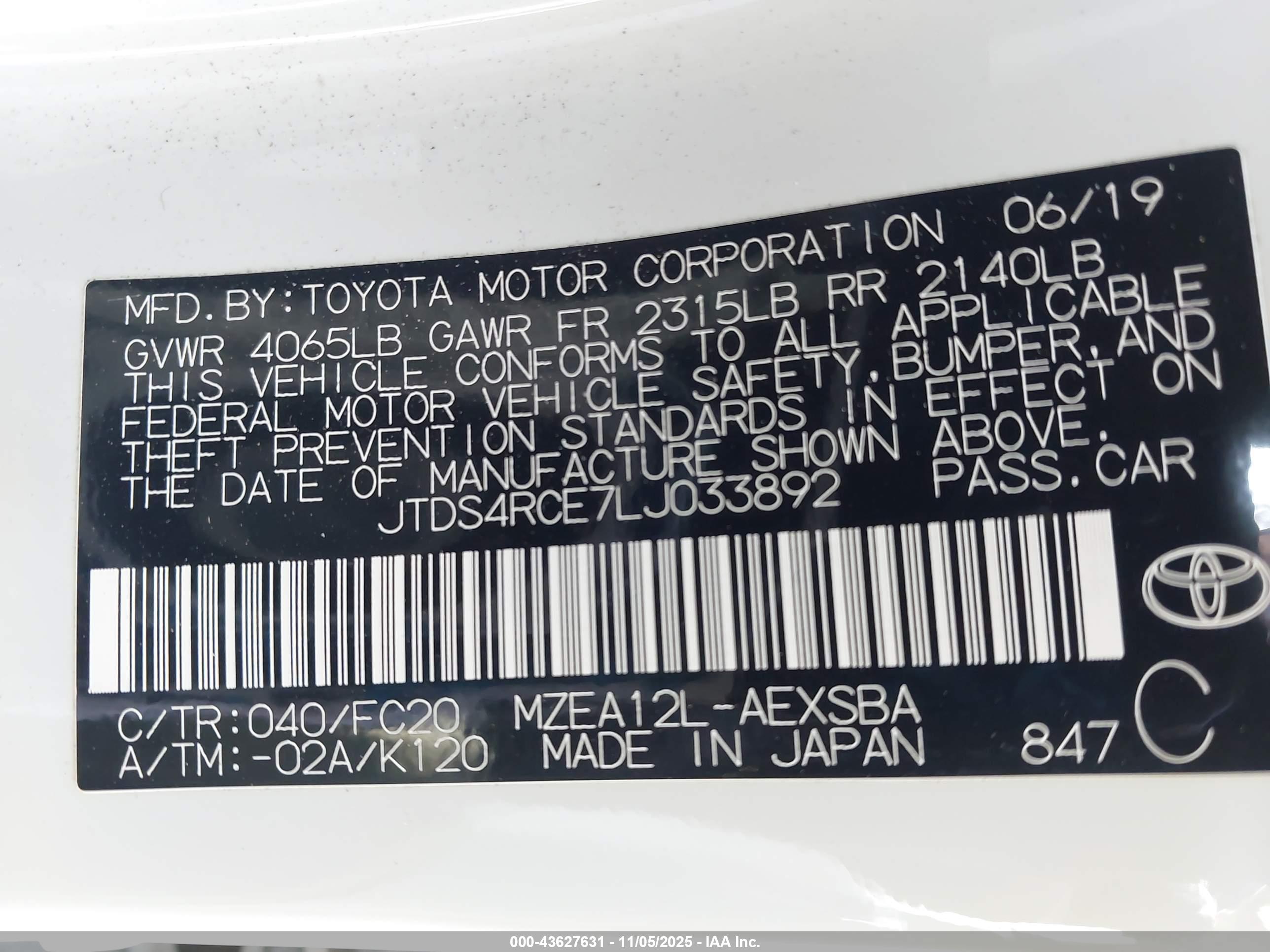 TOYOTA COROLLA image 9