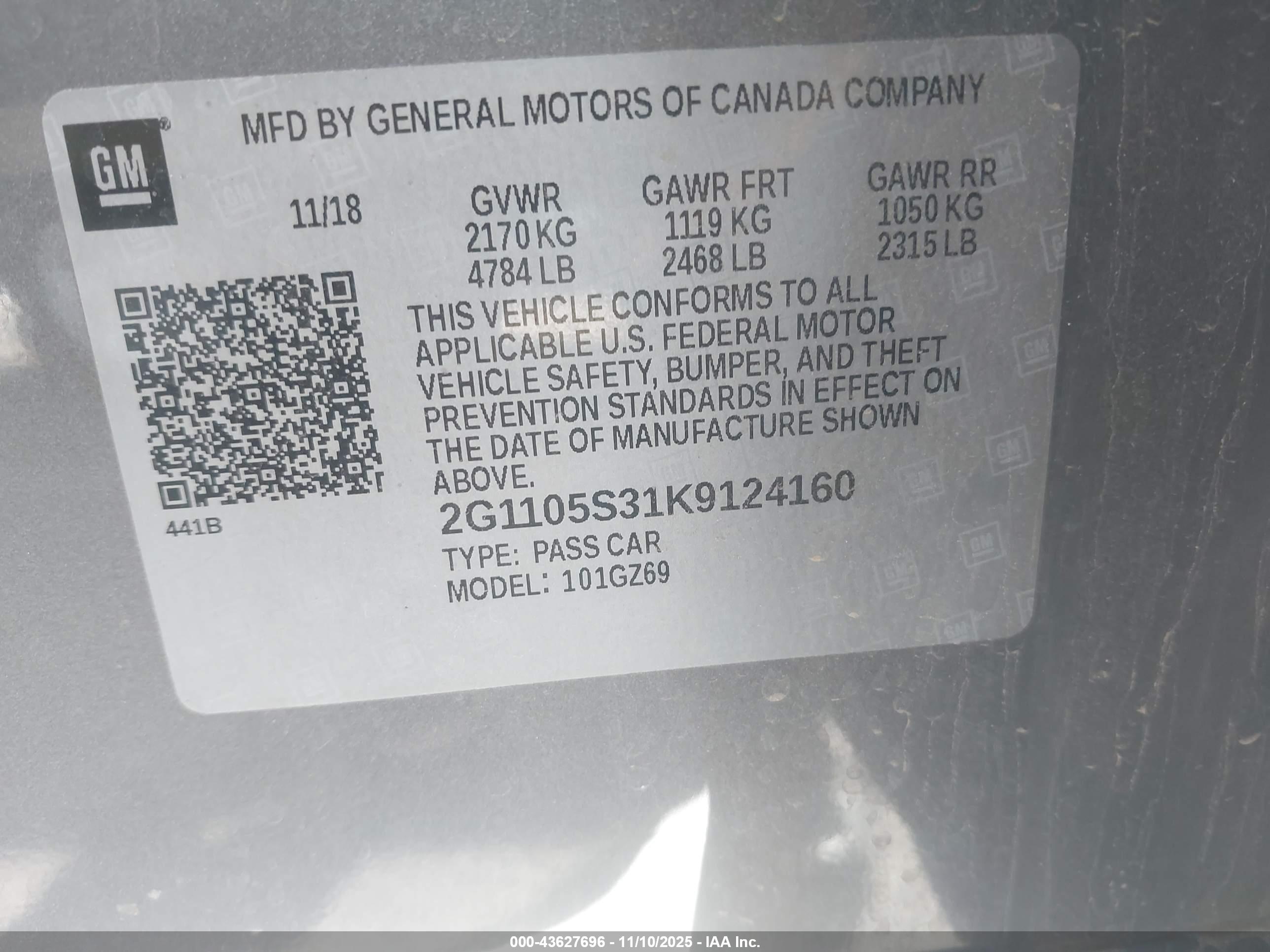 CHEVROLET IMPALA image 9