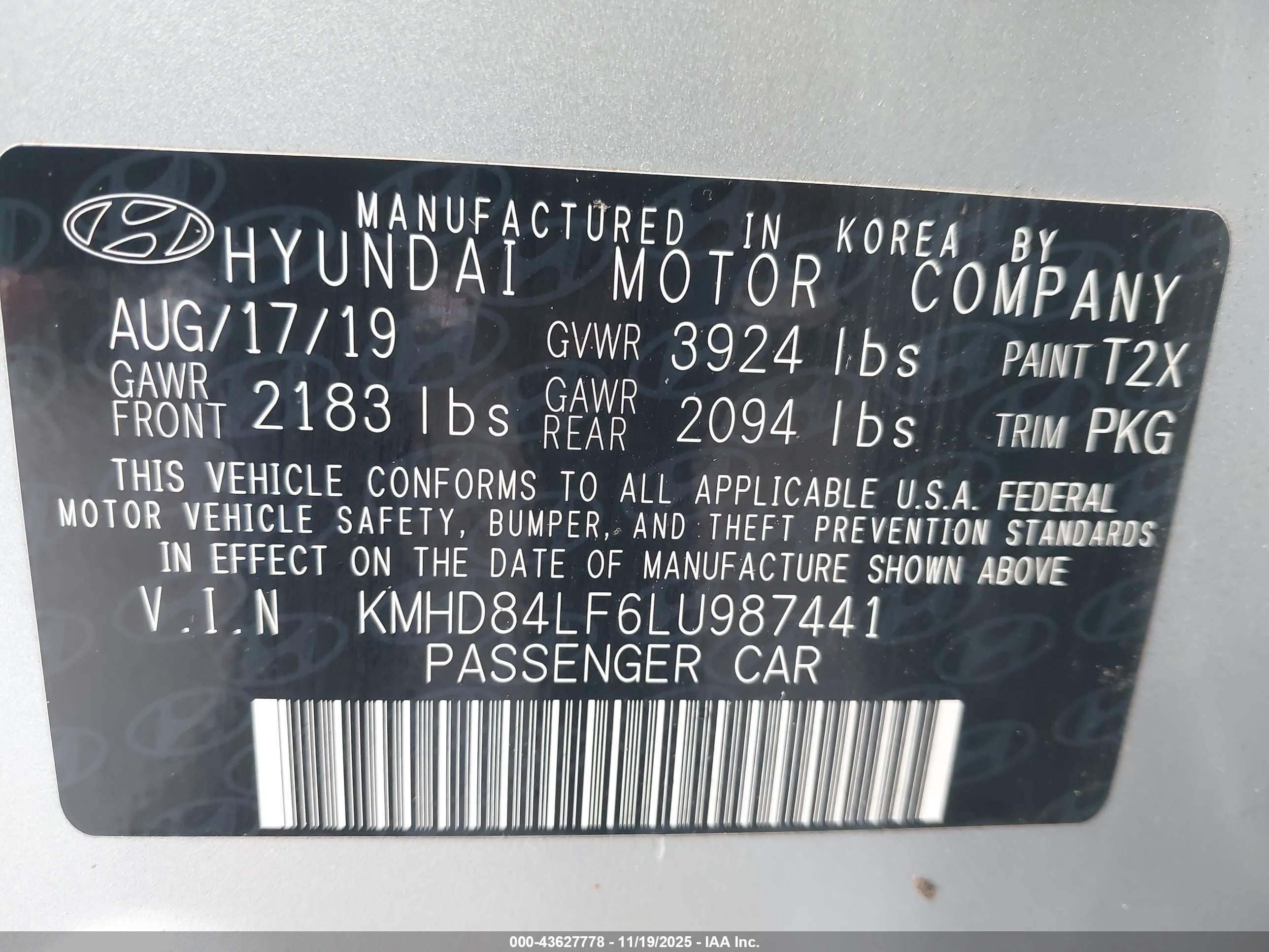 HYUNDAI ELANTRA image 9