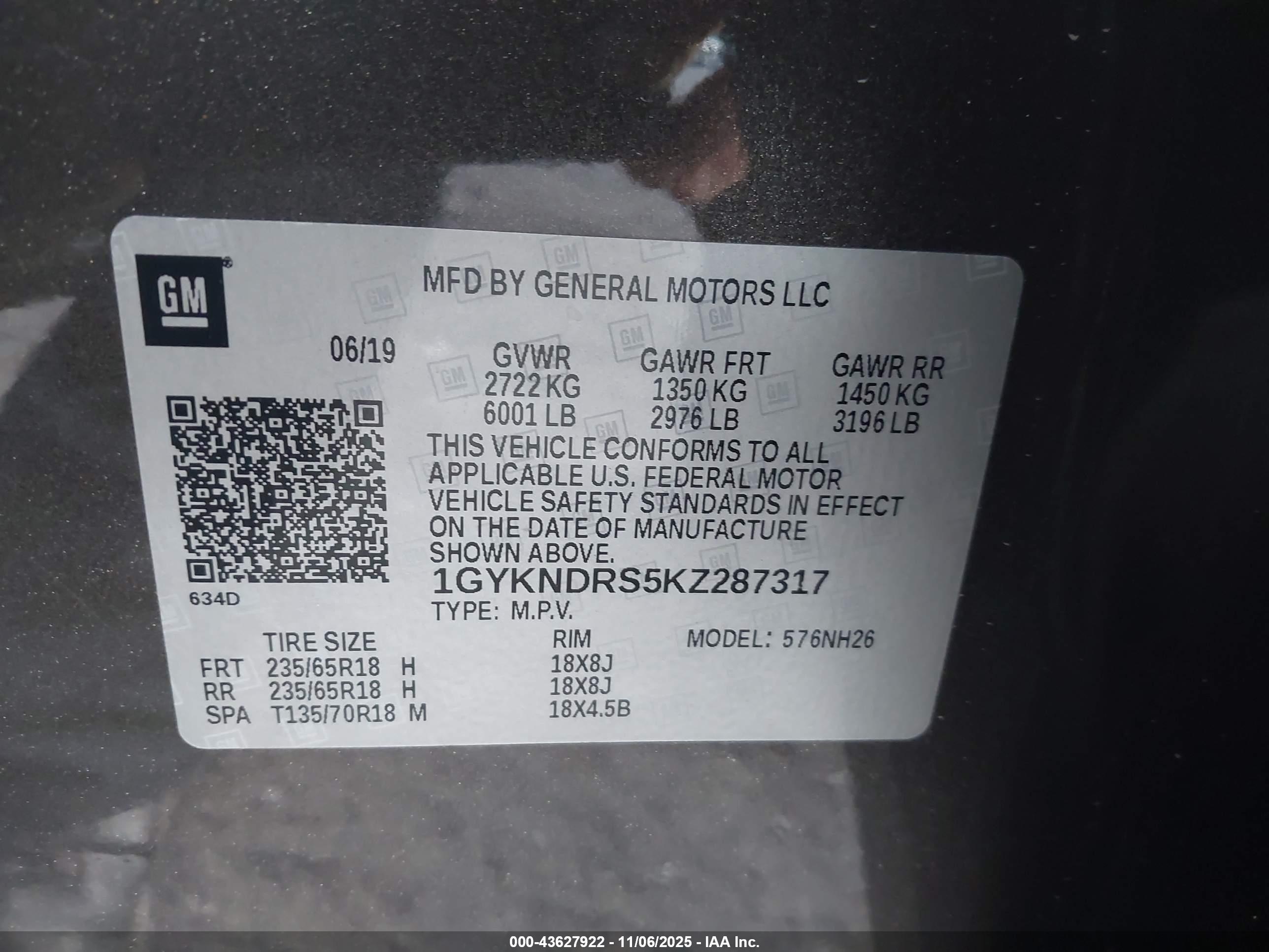 CADILLAC XT5 image 9