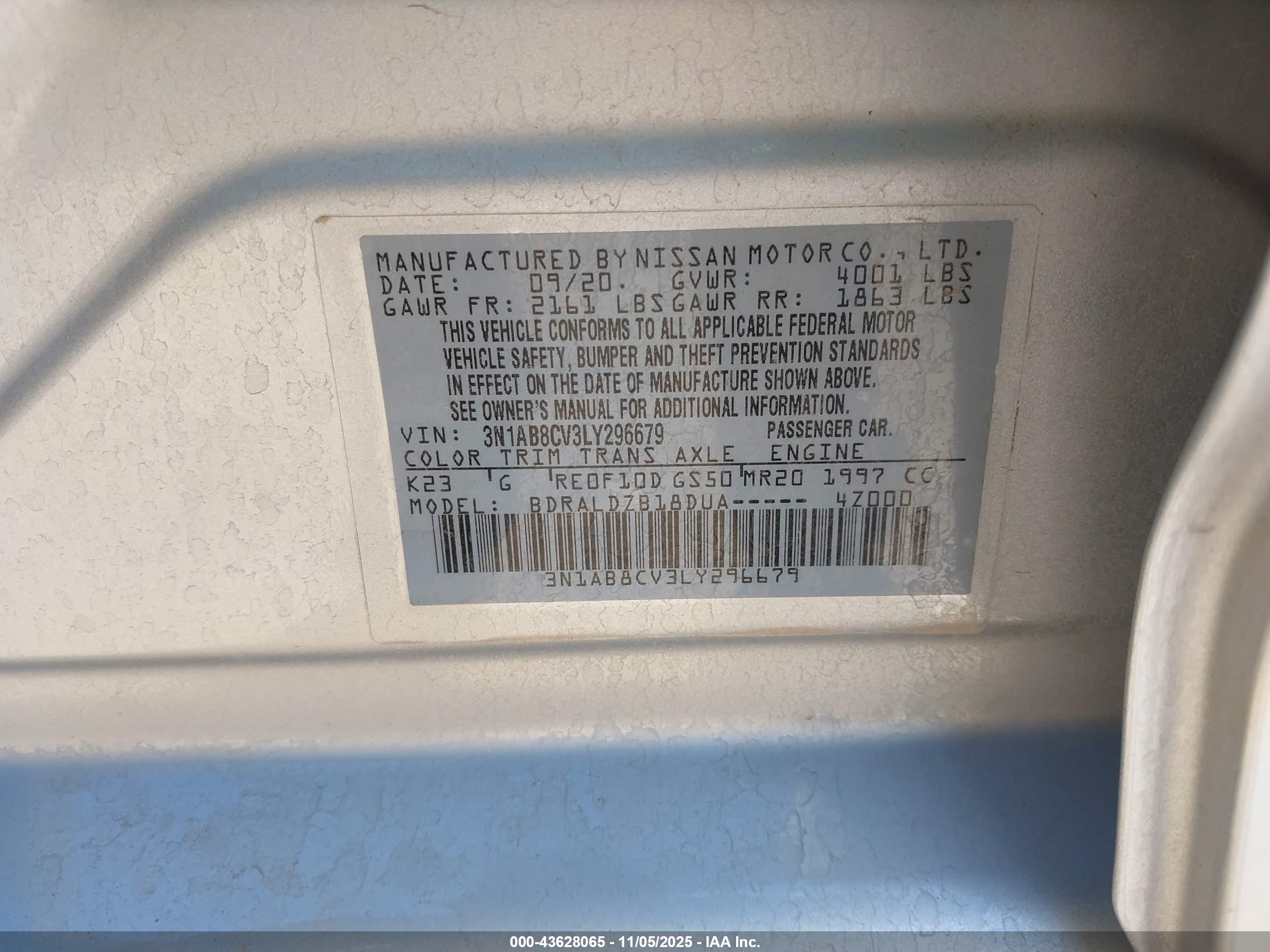 NISSAN SENTRA image 9