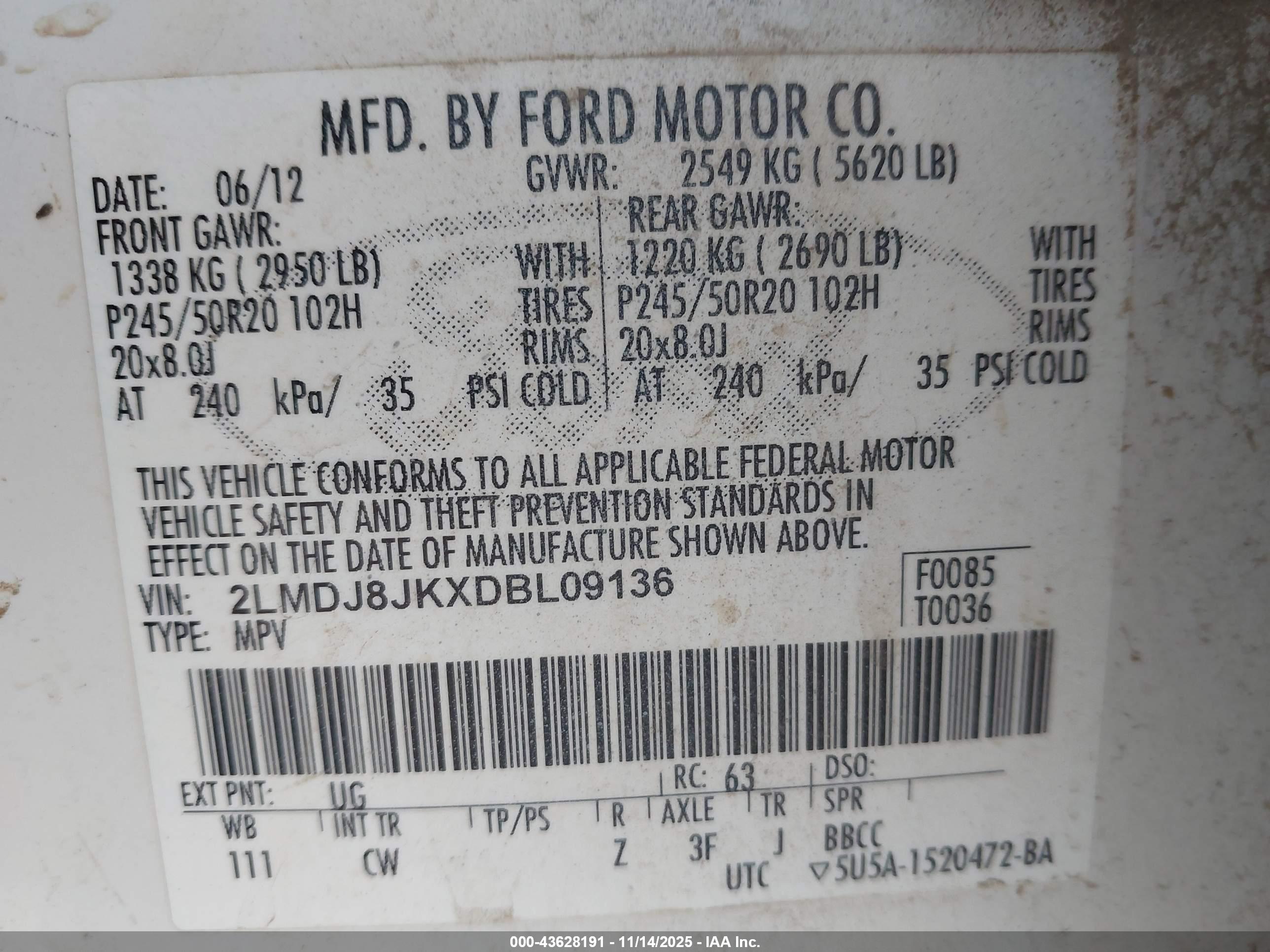 LINCOLN MKX image 9