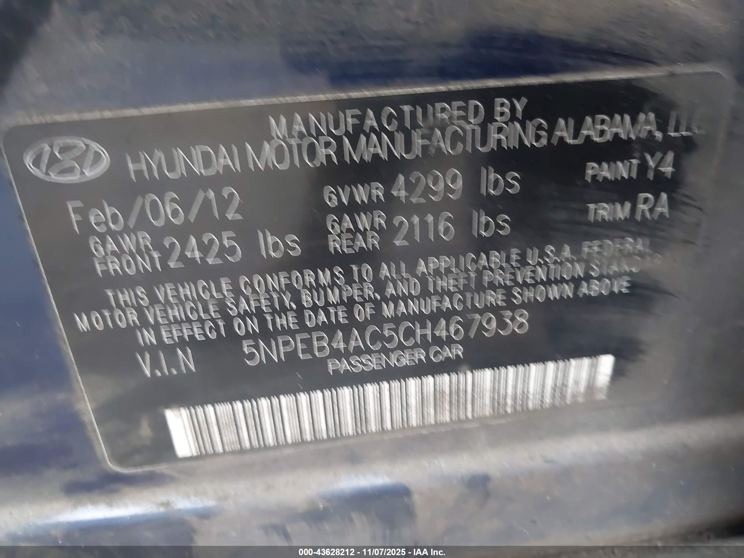 HYUNDAI SONATA image 9