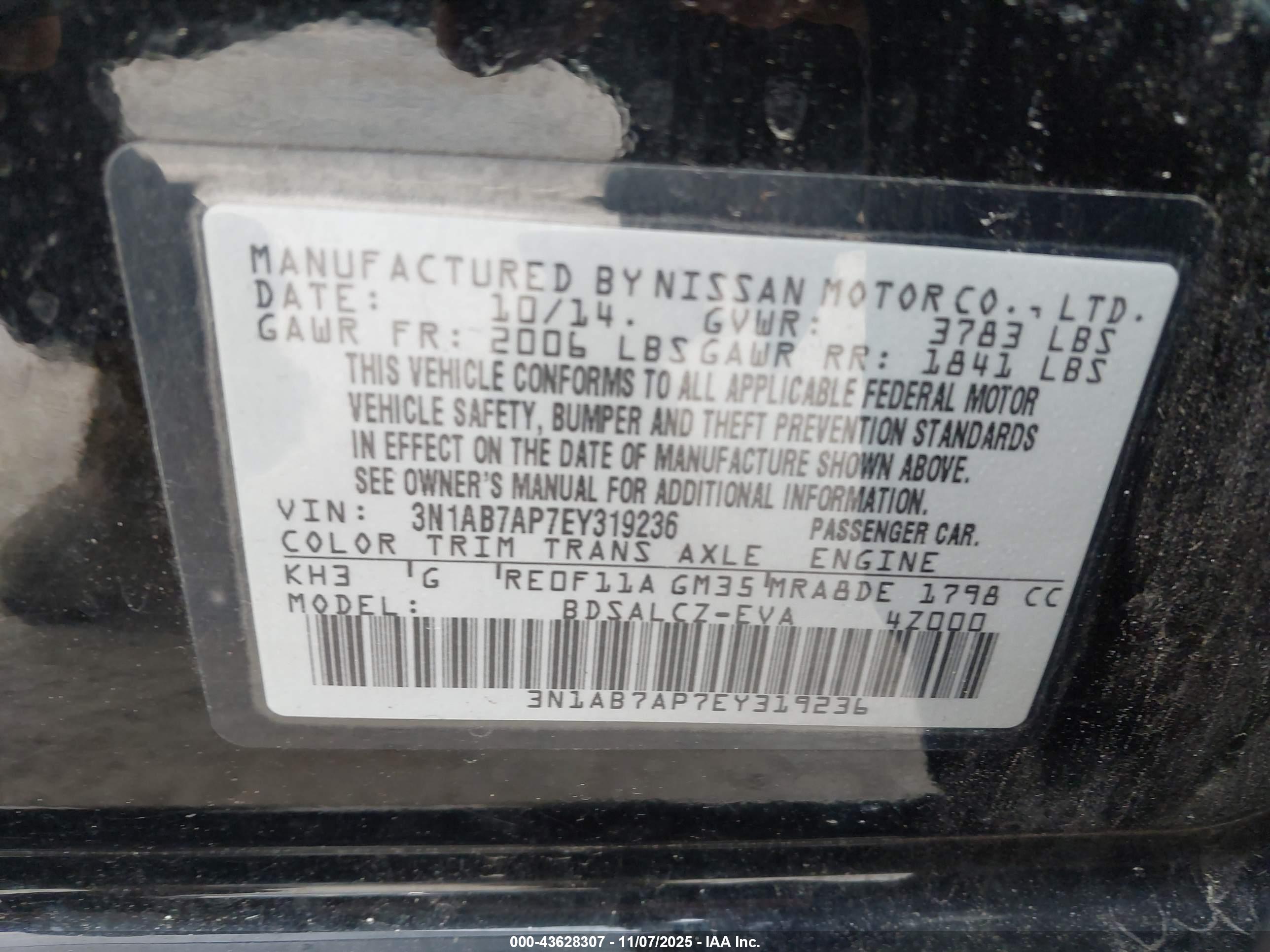 NISSAN SENTRA image 9