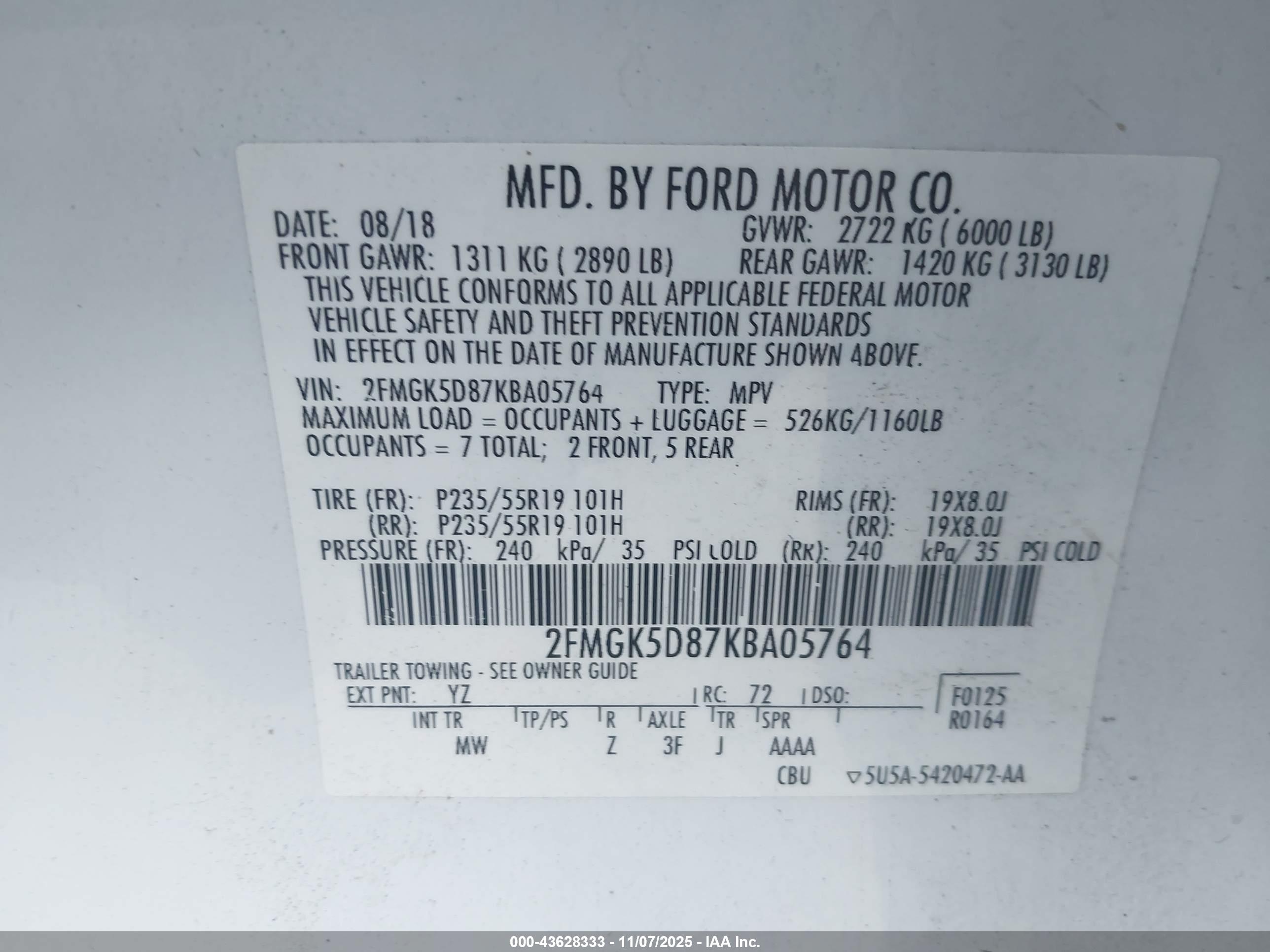 FORD FLEX image 9