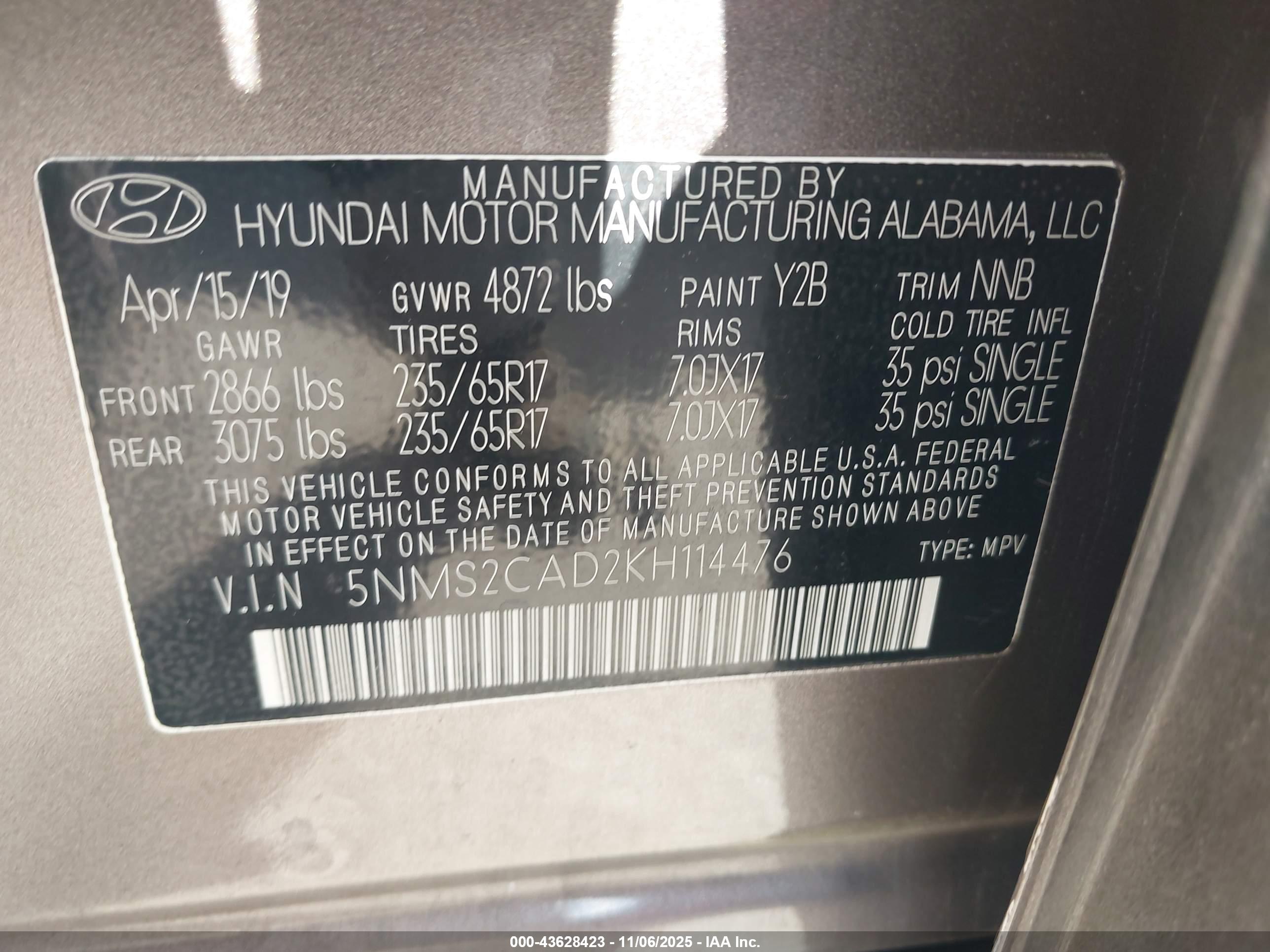 HYUNDAI SANTA image 9