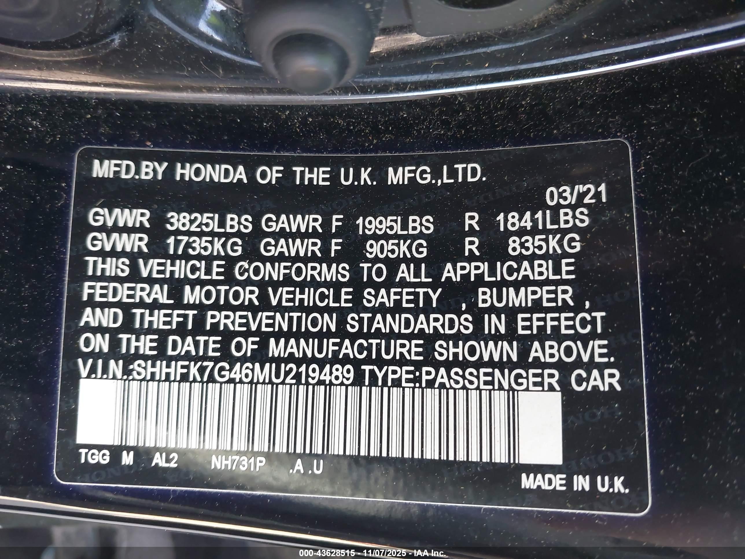 HONDA CIVIC image 9