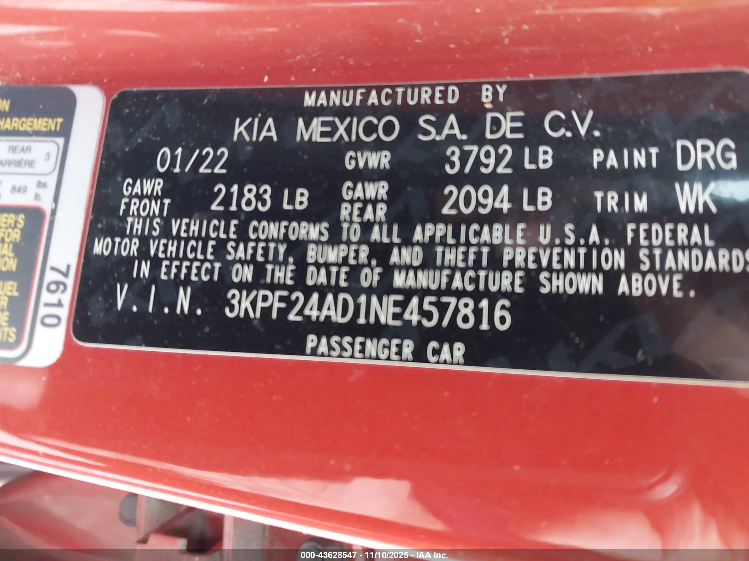 KIA FORTE image 9