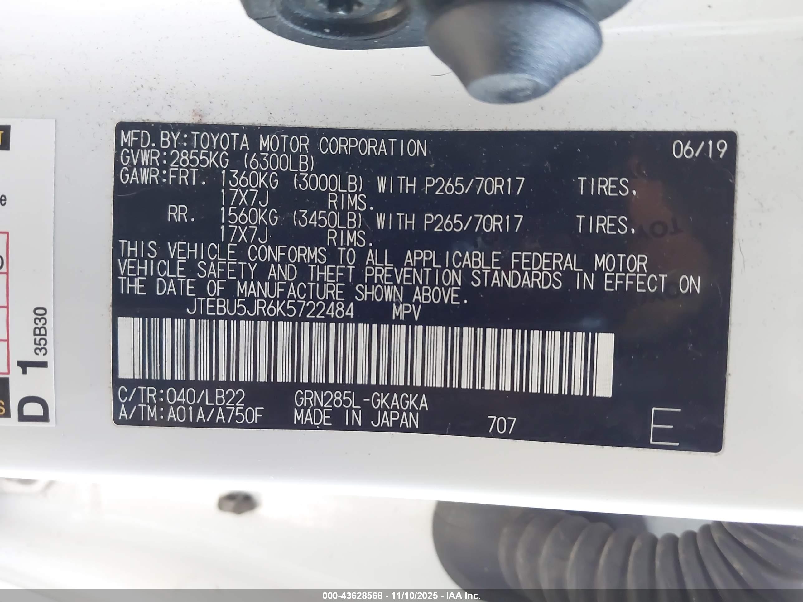 TOYOTA 4RUNNER image 9