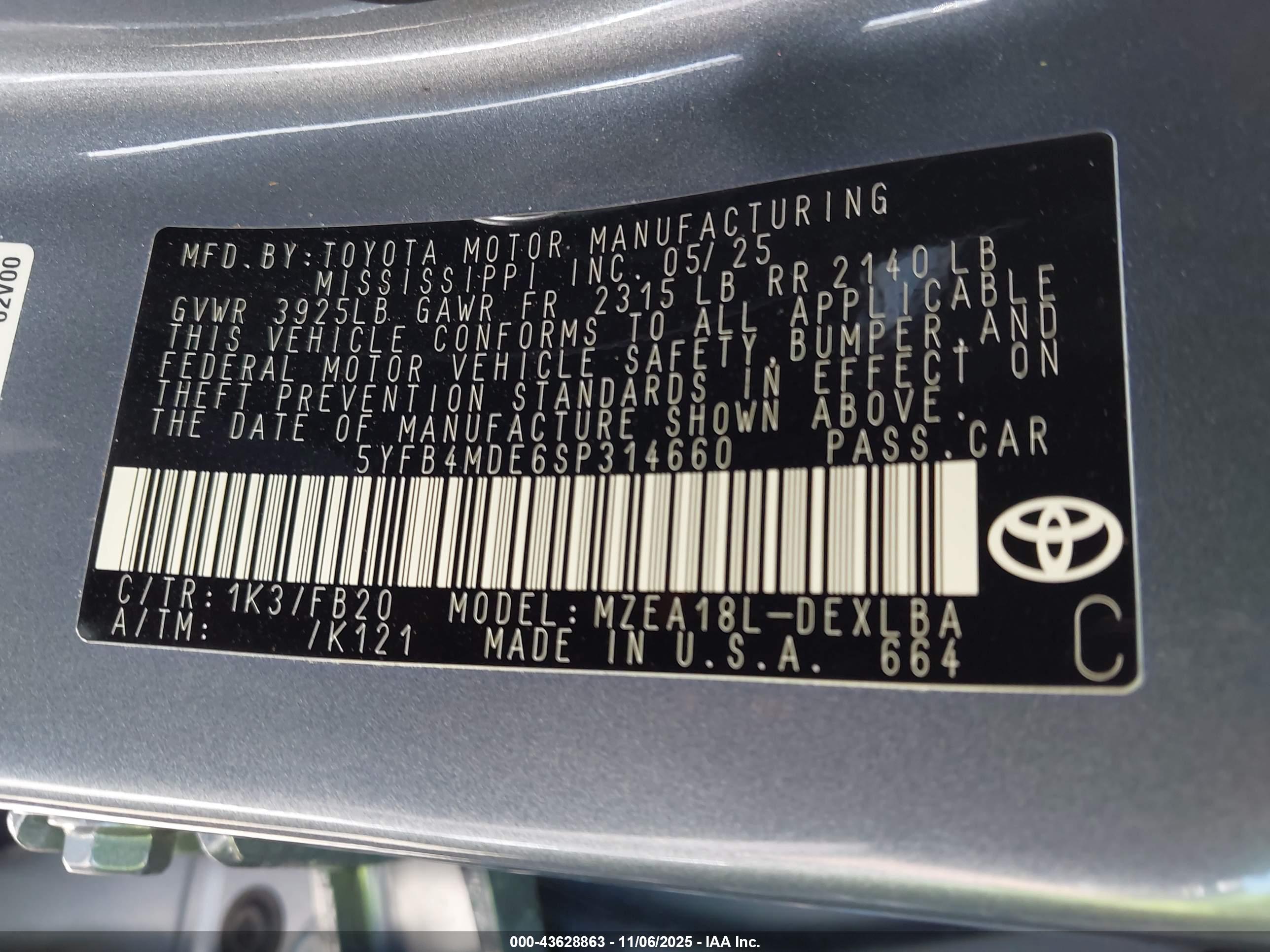 TOYOTA COROLLA image 9
