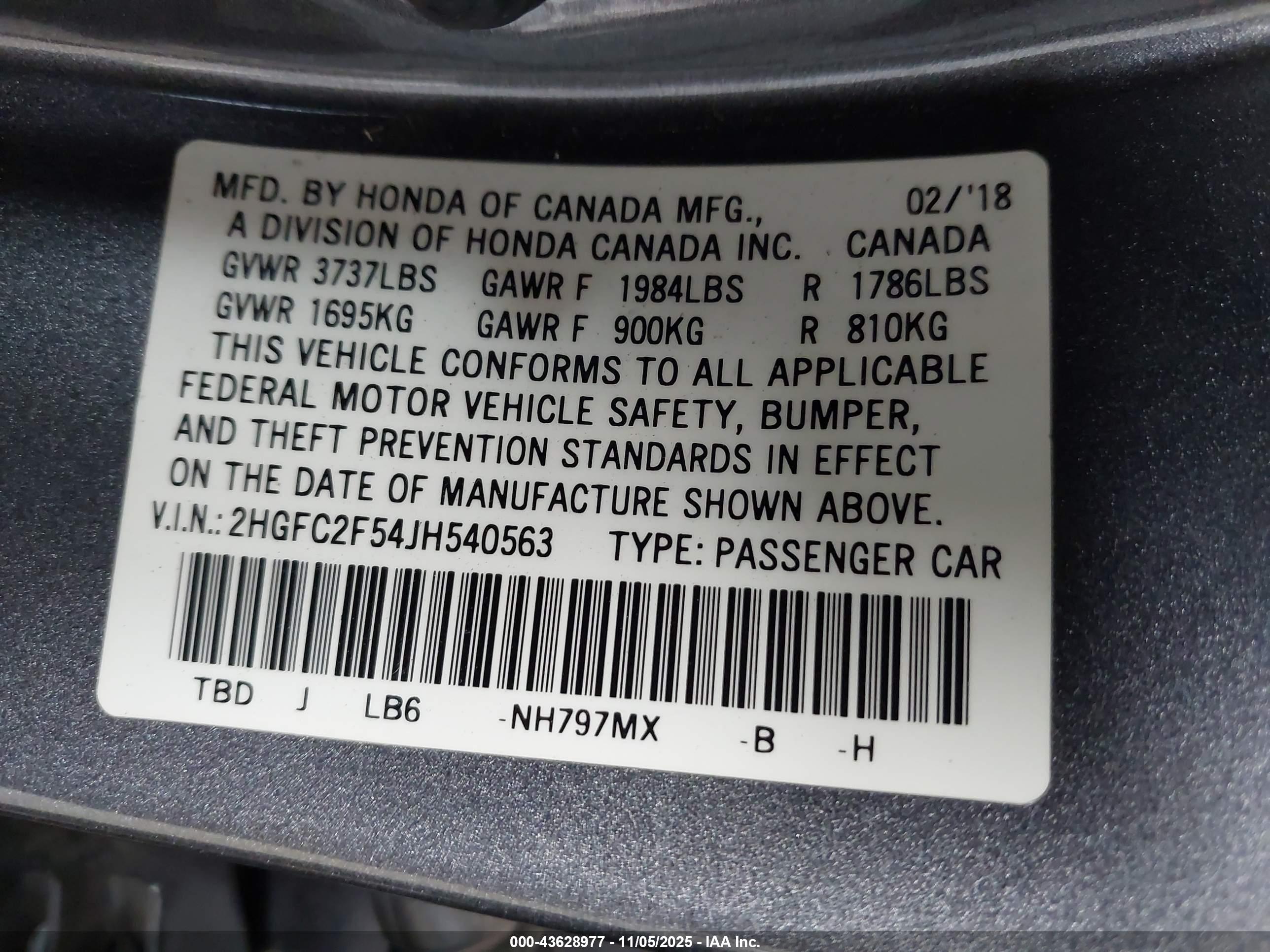 HONDA CIVIC image 9