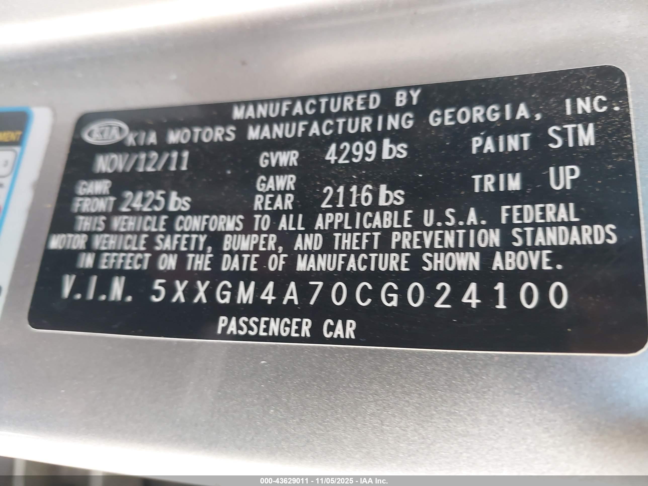 KIA OPTIMA image 9