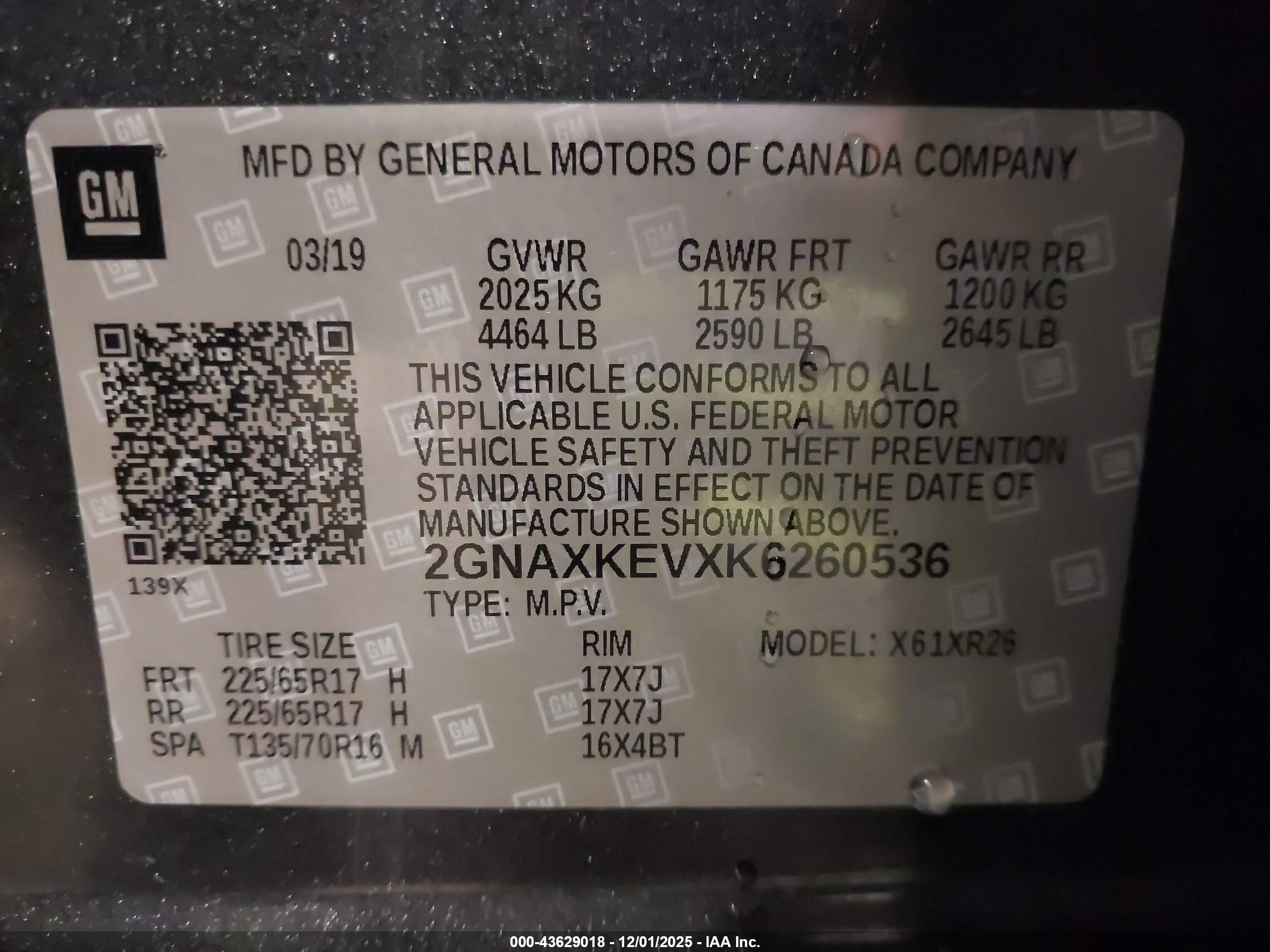 CHEVROLET EQUINOX image 9