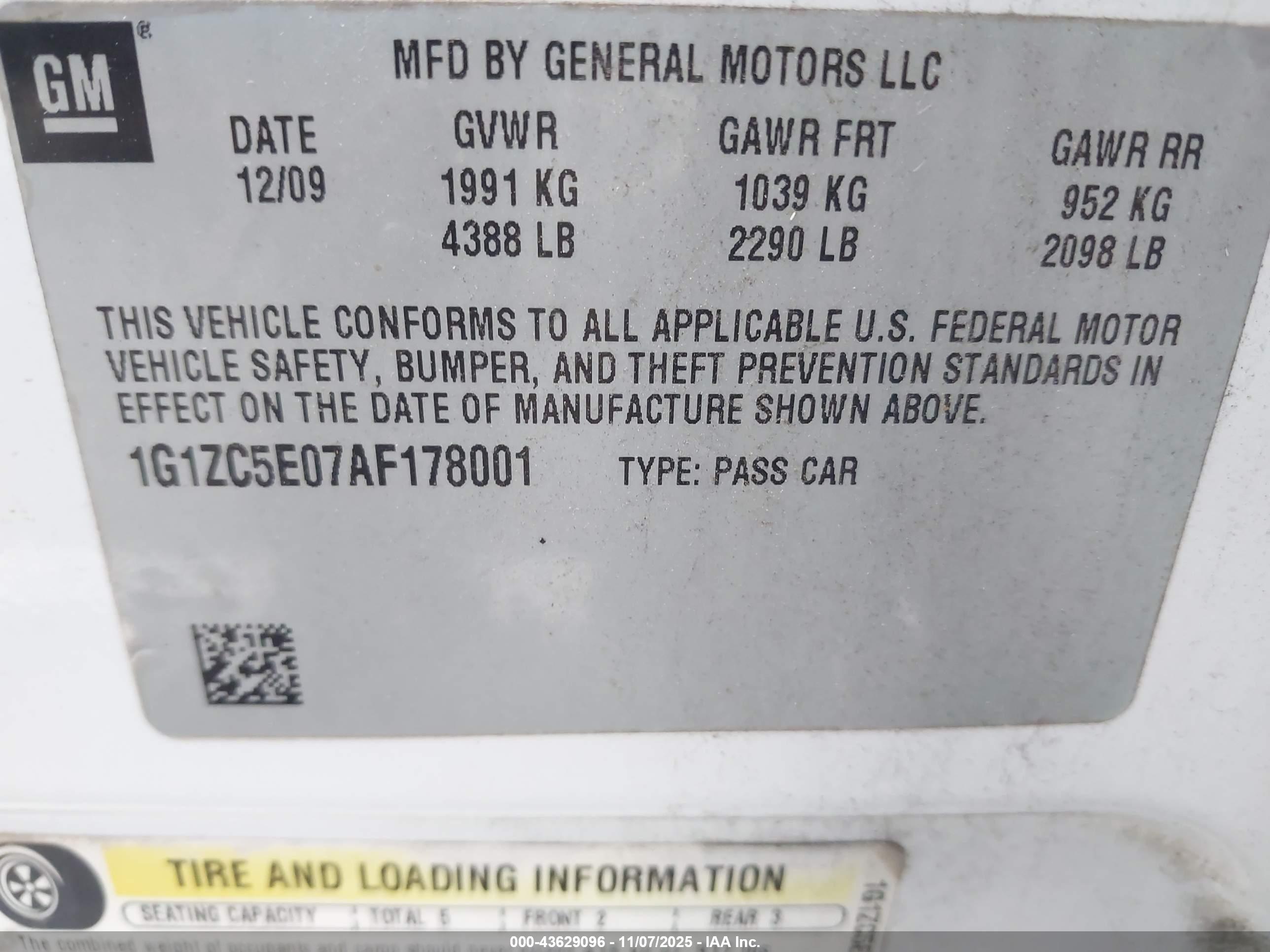 CHEVROLET MALIBU image 9