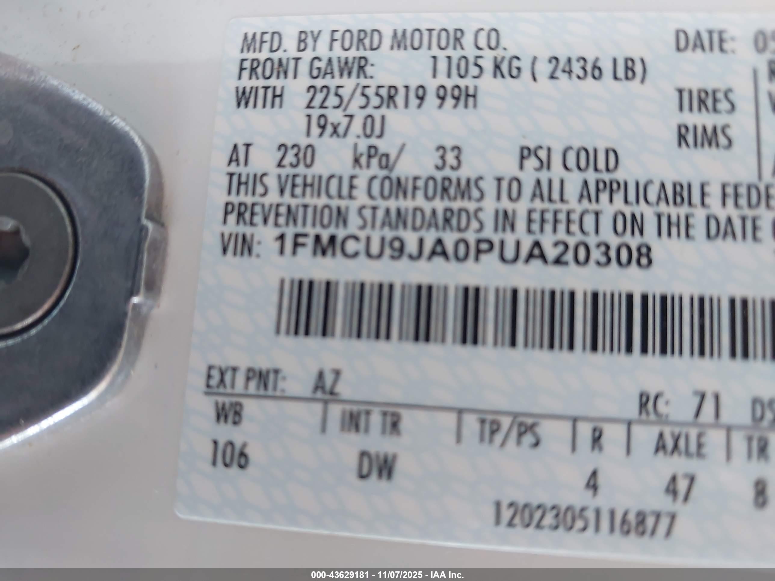 FORD ESCAPE image 9