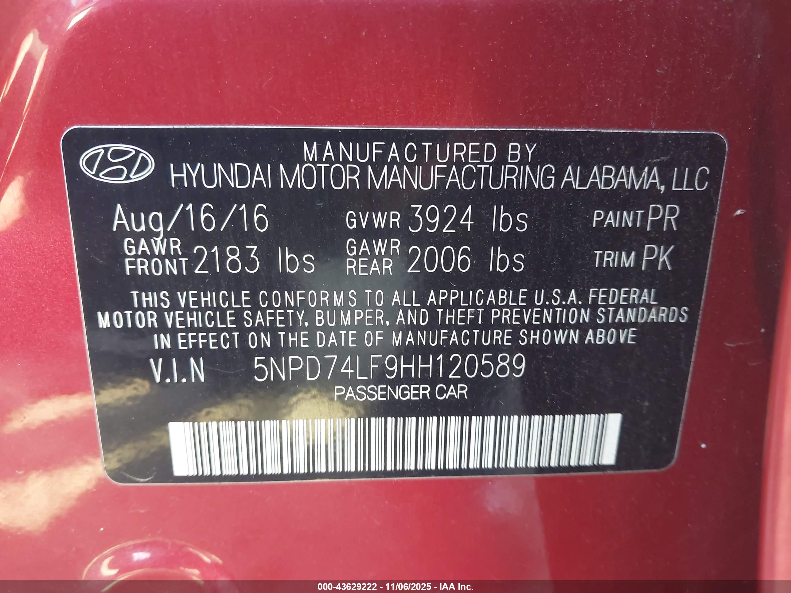 HYUNDAI ELANTRA image 9